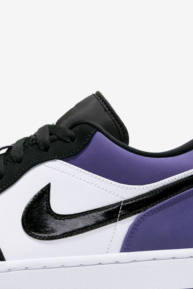 Air Jordan 1 Low 'Court Purple' Release Date. Nike SNKRS ID