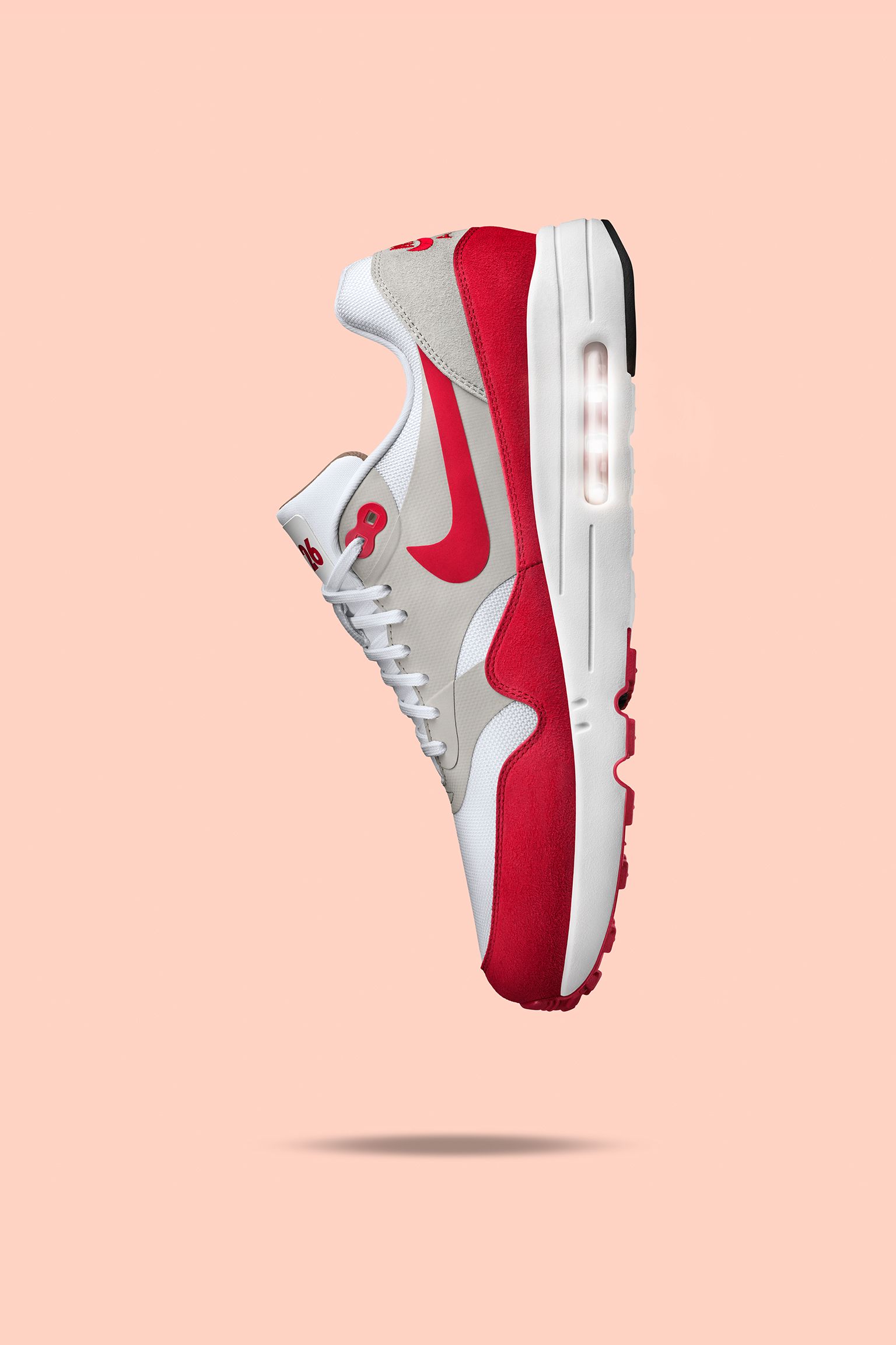 Gloomy Derivation Extensively Nike Air Max 1 Ultra 2.0 LE 'White & University Red'. Nike SNKRS
