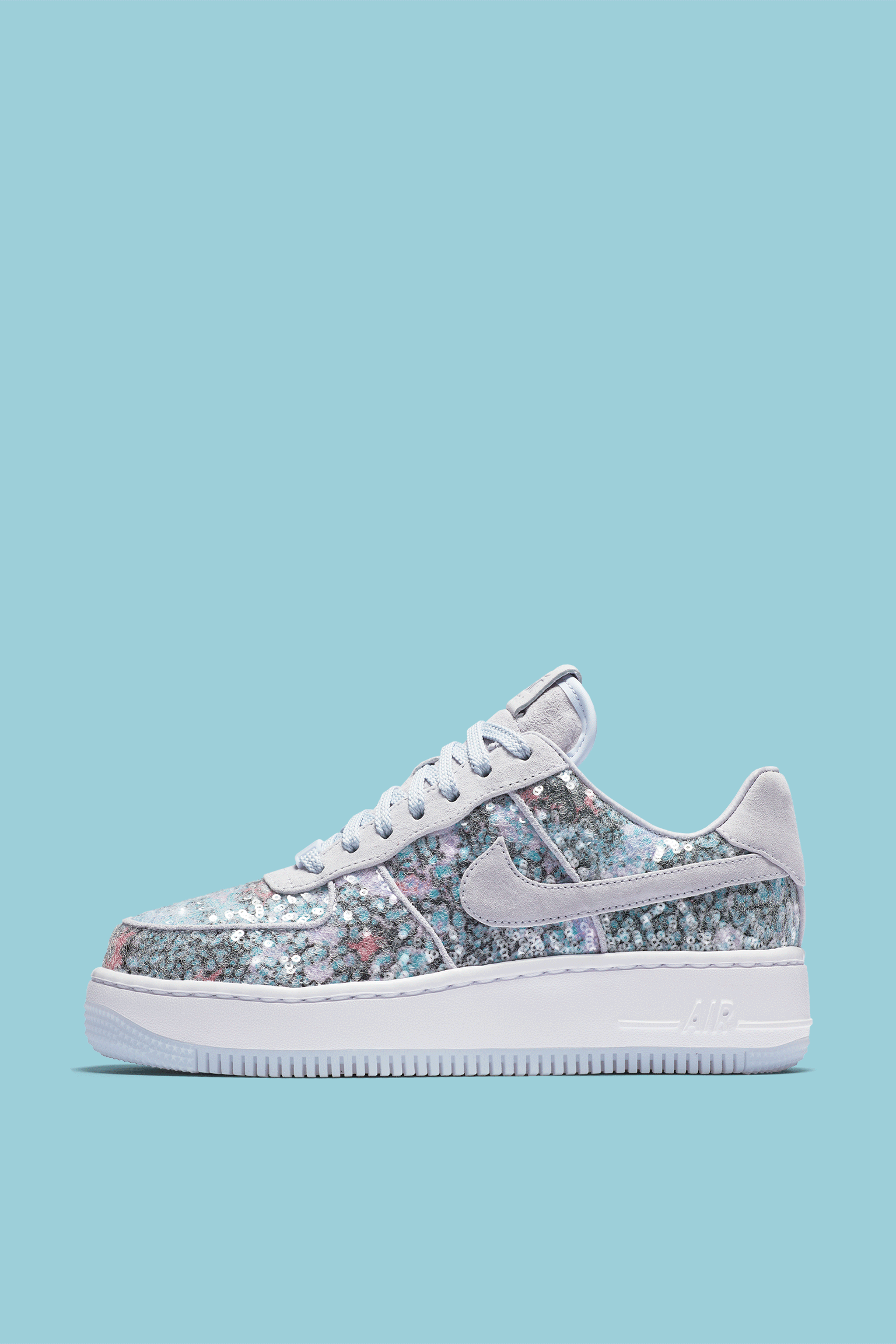 perspectiva Ocupar cascada Women's Nike Air Force 1 Upstep Low 'Palest Purple'. Nike SNKRS