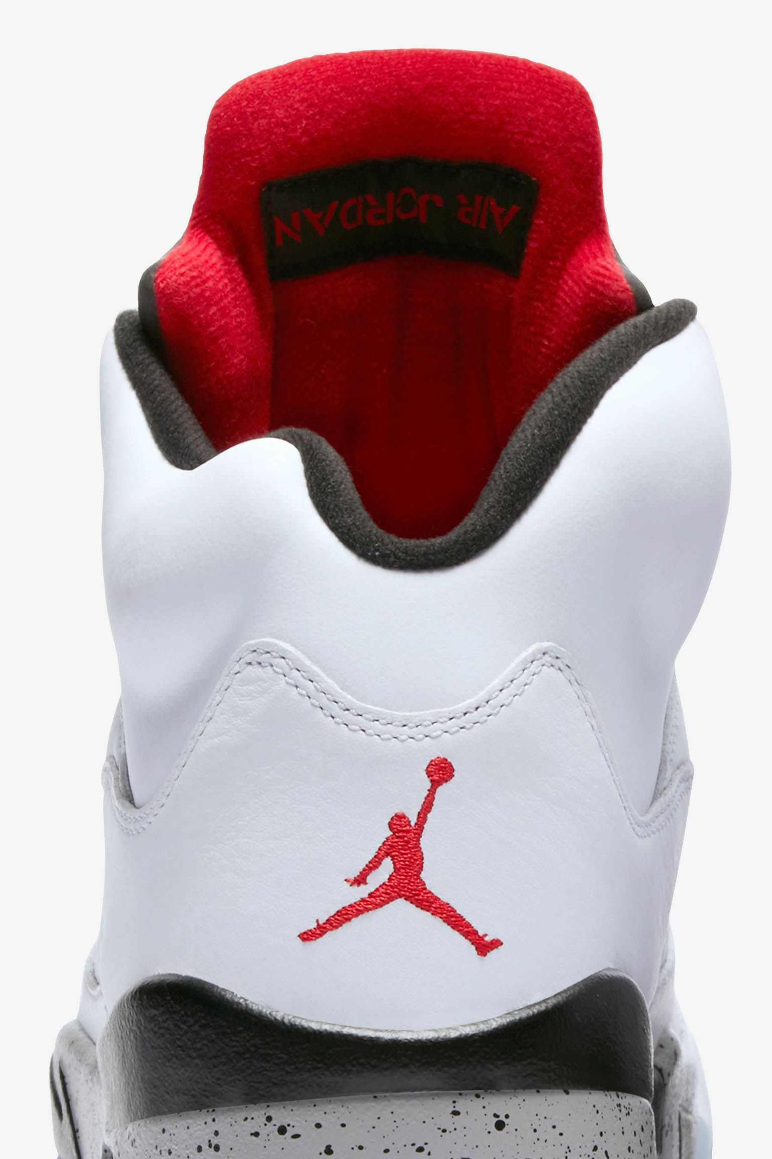 jordan 5s red and white