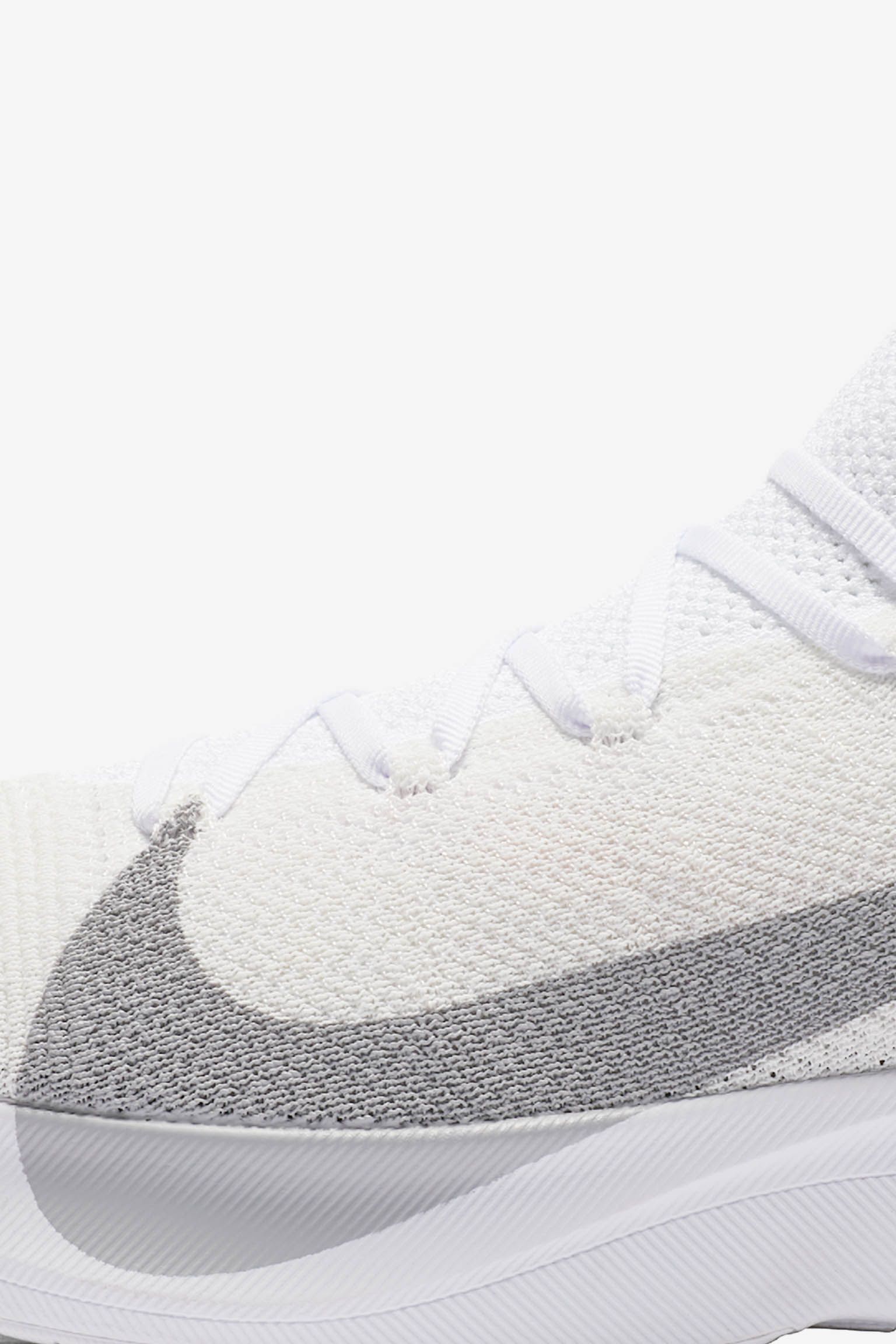 Nike React Vapor Street Flyknit 'White & Wolf Grey' Release Date