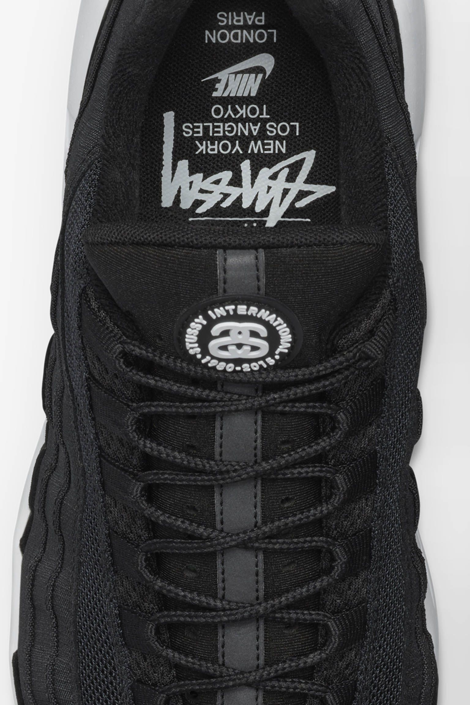 ナイキ エア マックス 95 ステューシー 'Black & White'. Nike 