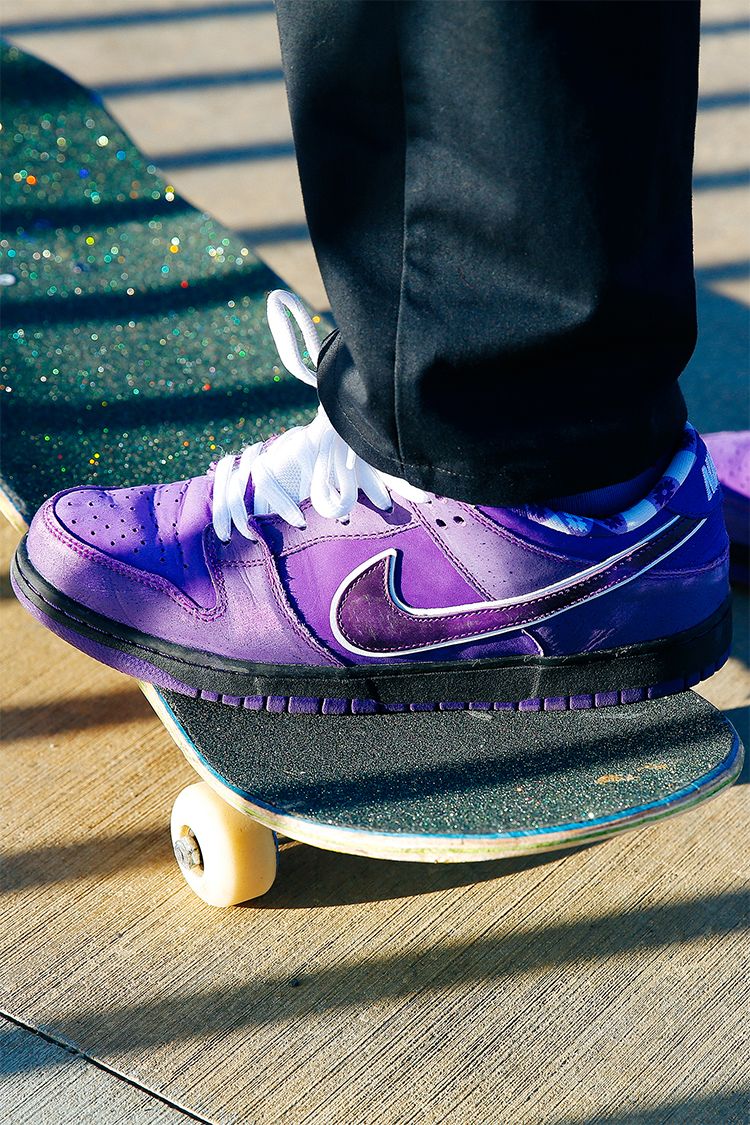 Concepts x Nike SB Dunk Purple Lobster: Fresh Catch. Nike SNKRS GB