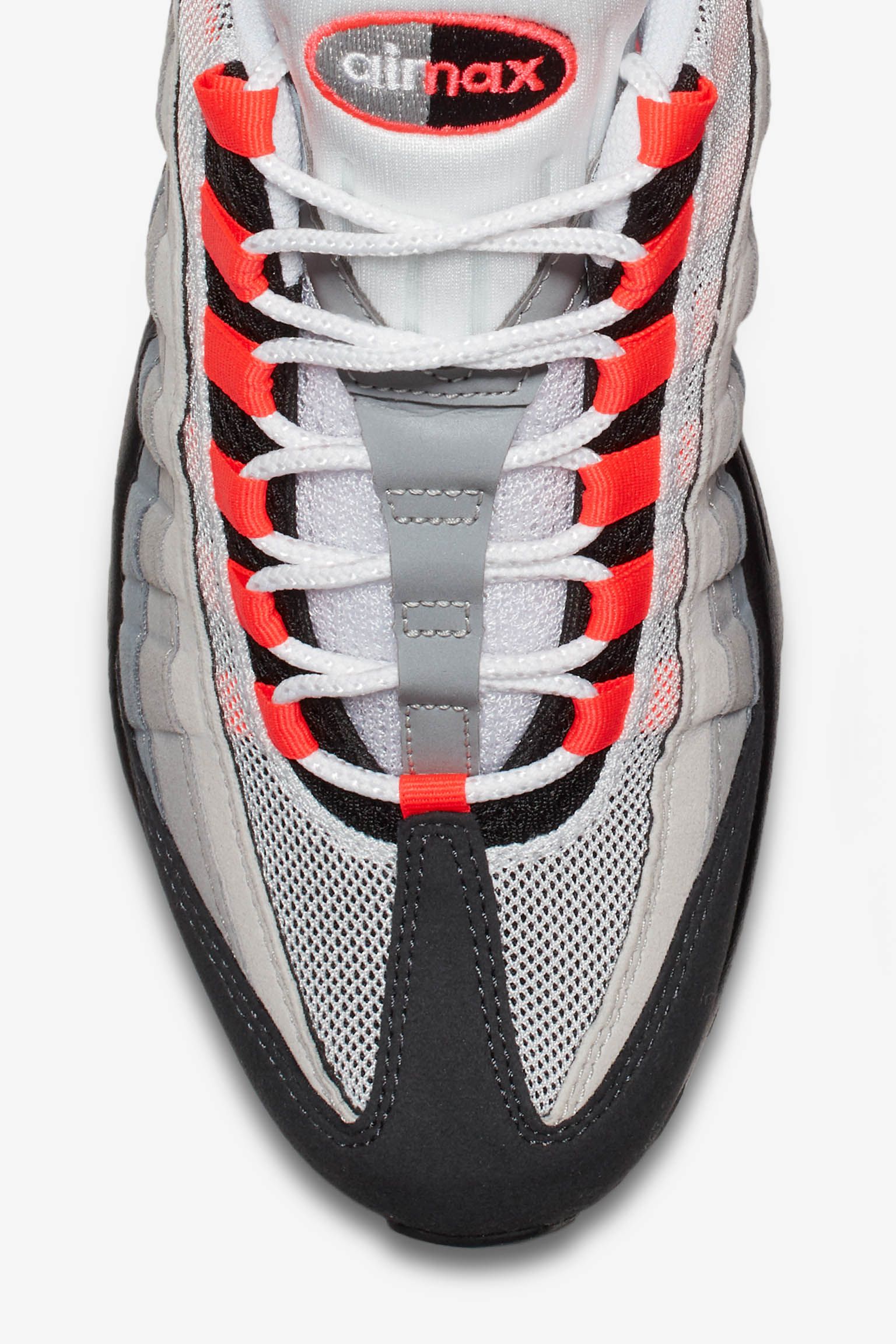 NIKE ナイキ AIR MAX 95 SOLAR RED スニーカー グレー 27cm