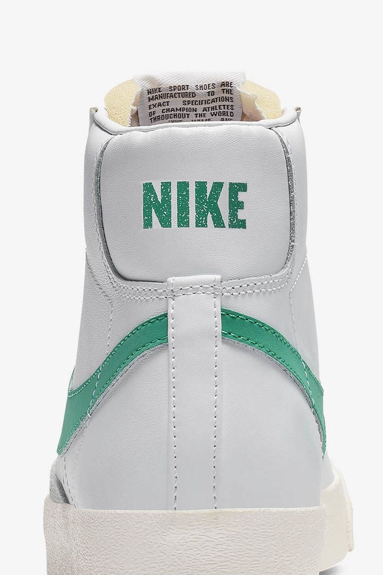 Verniel Notebook Onafhankelijk Nike Blazer Mid '77 Vintage 'Lucid Green & White & Sail' Release Date. Nike  SNKRS