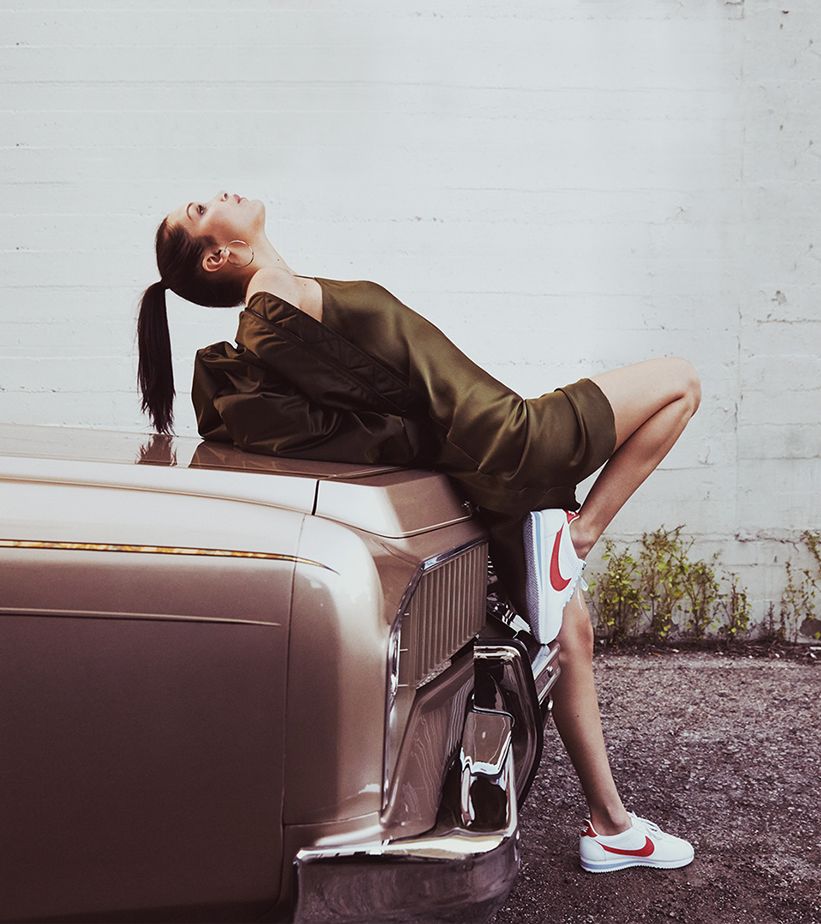 Women's Nike Classic Cortez Premium 'White & Varsity Royal & Varsity Red' Release Date