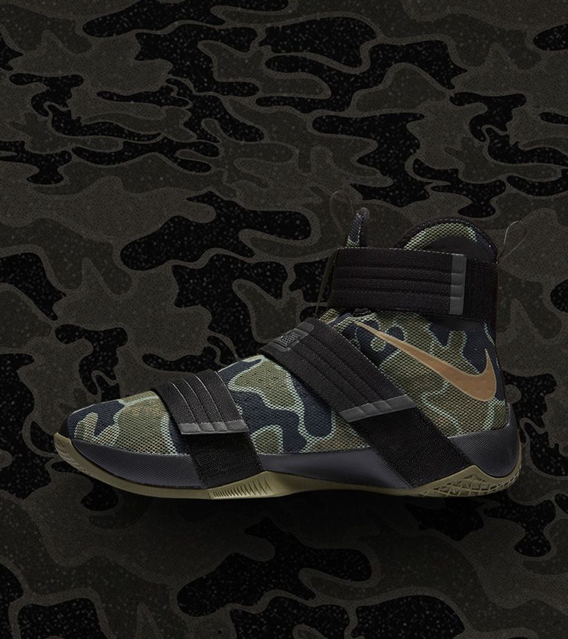 Nike Zoom LeBron Soldier 10 'Camo' Release Date