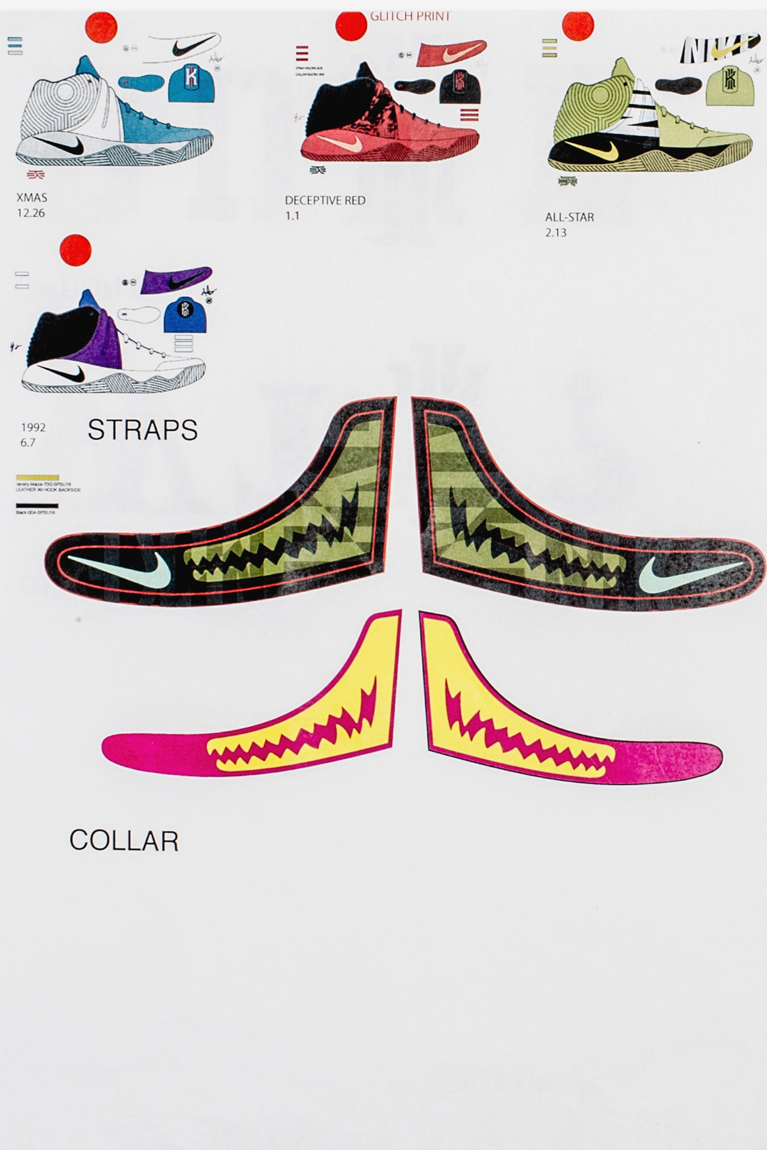 cáscara Cava Flecha Detrás del diseño: Kyrie 2 "What The". Nike SNKRS ES