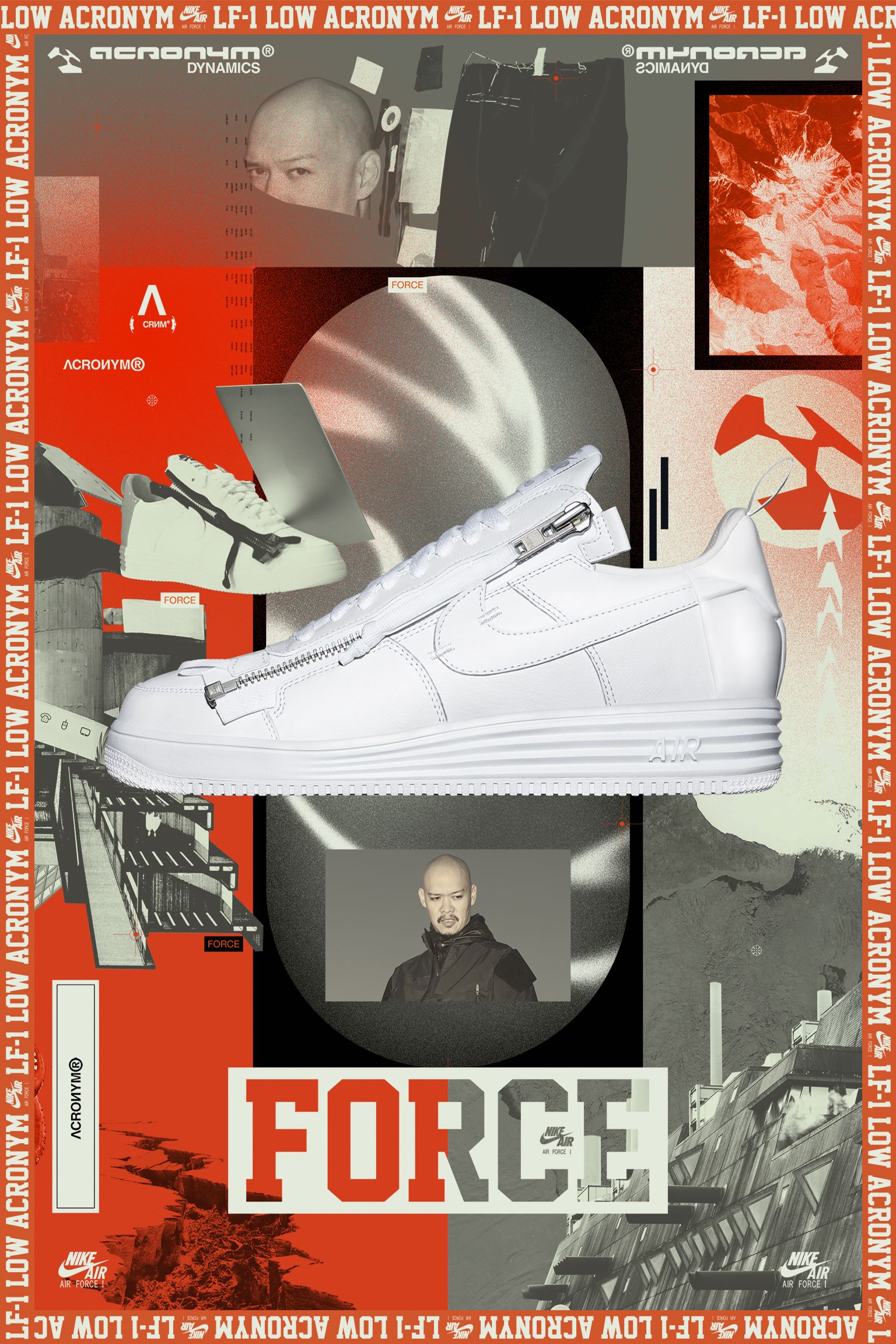 Nike air clearance force 1 poster