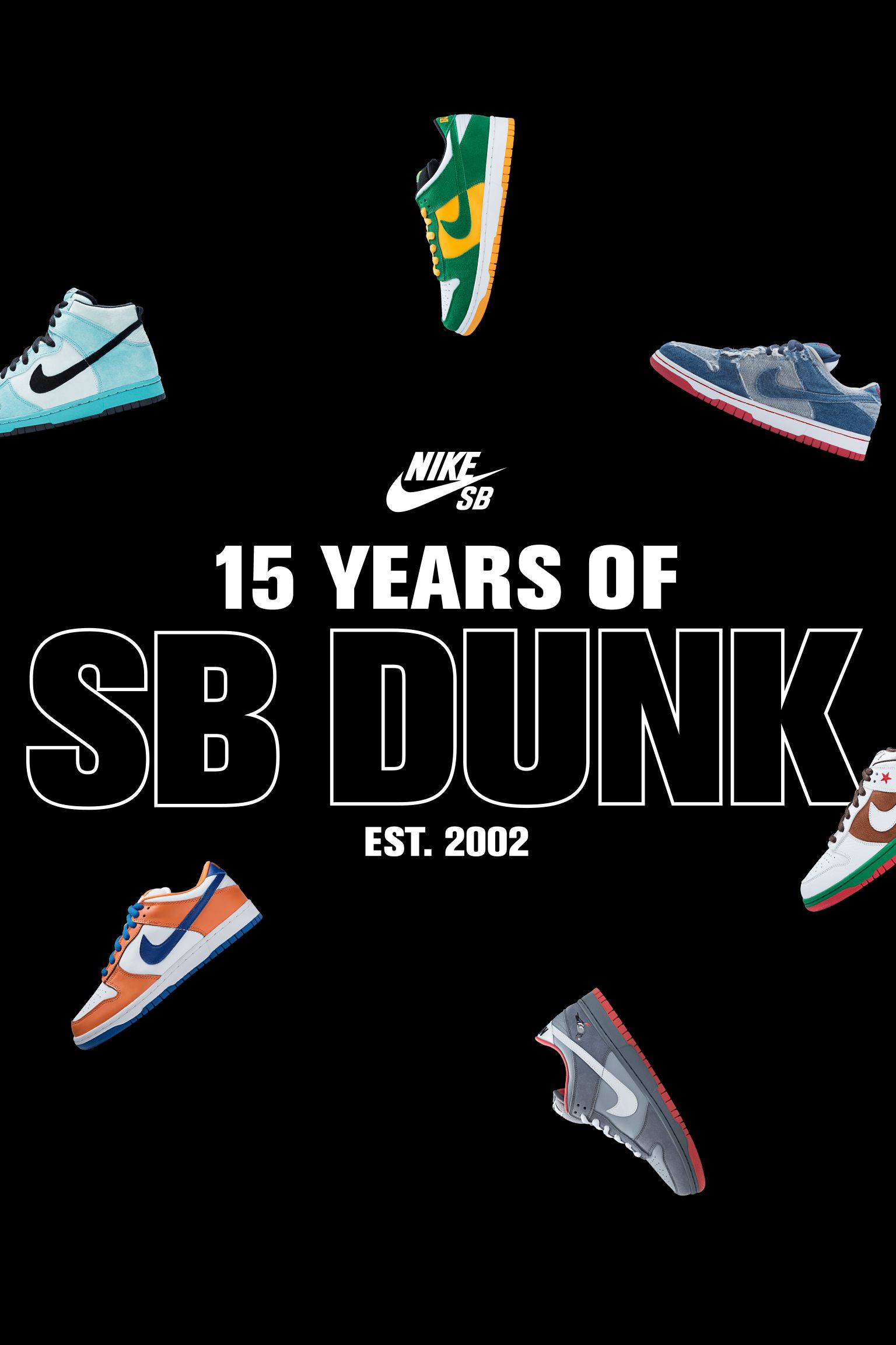 Koreja zvijer pod mandatom  Nike 15 Jahre SB Dunk Teil 2. Nike SNKRS DE