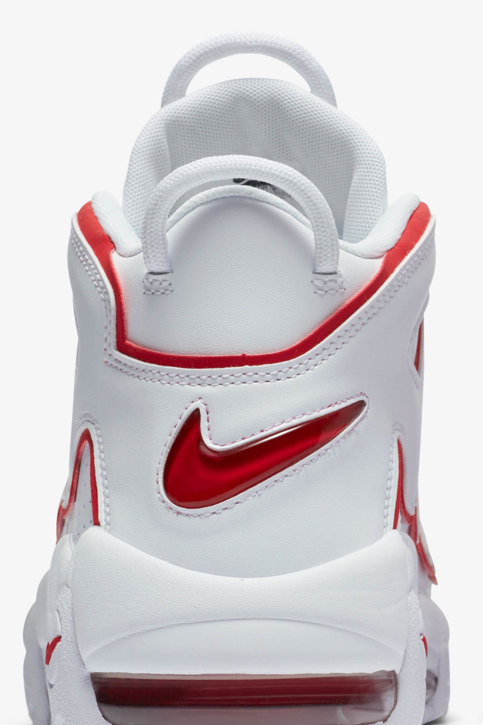 air more uptempo white varsity red outline