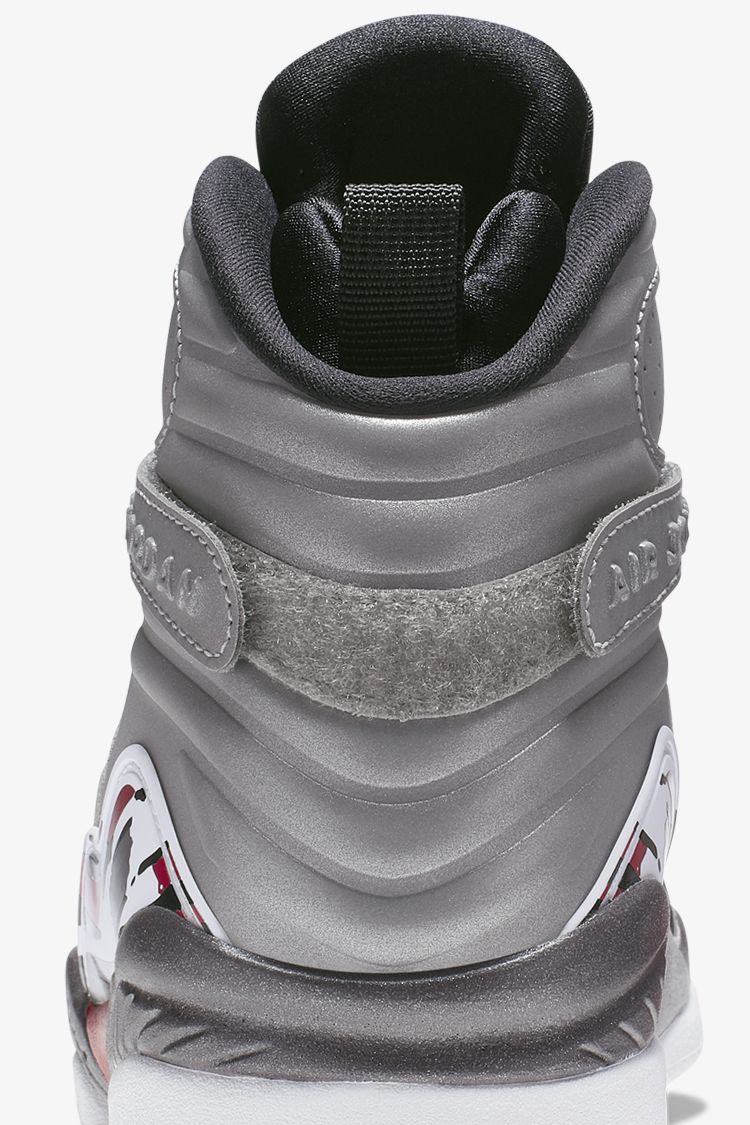 Jordan 8 reflective on hot sale feet