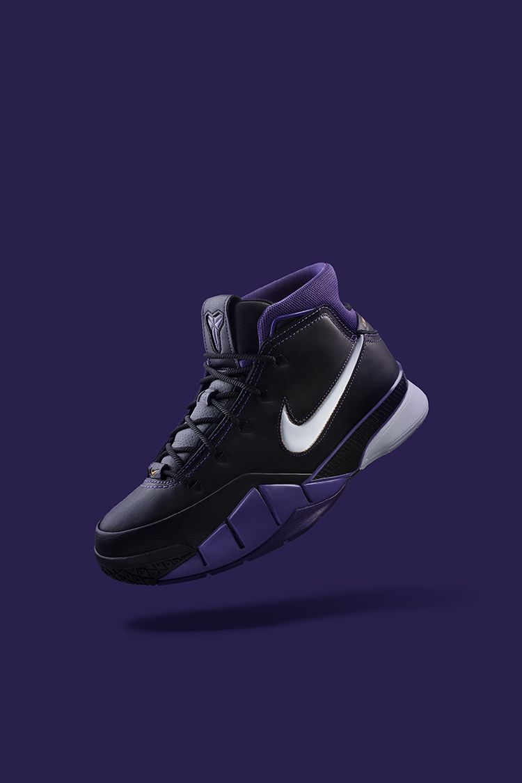 Kobe 1 hot sale black purple