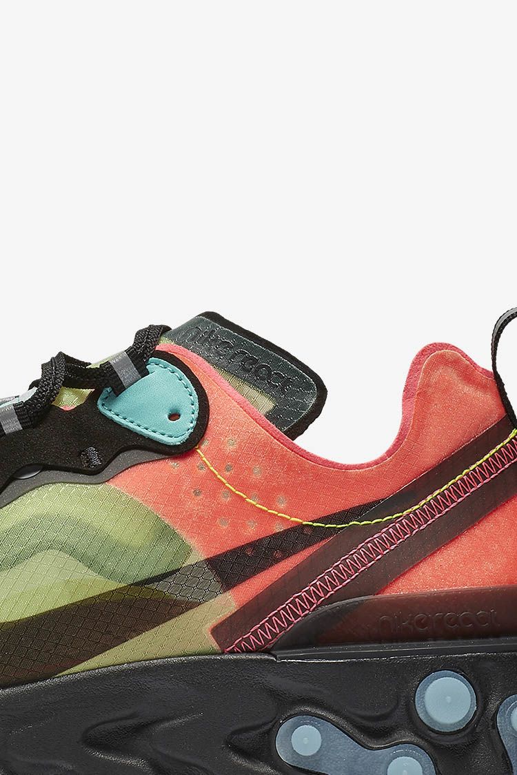 ekko granske Tidsplan Nike React Element 87 'Volt & Racer Pink & Aurora' Release Date. Nike SNKRS