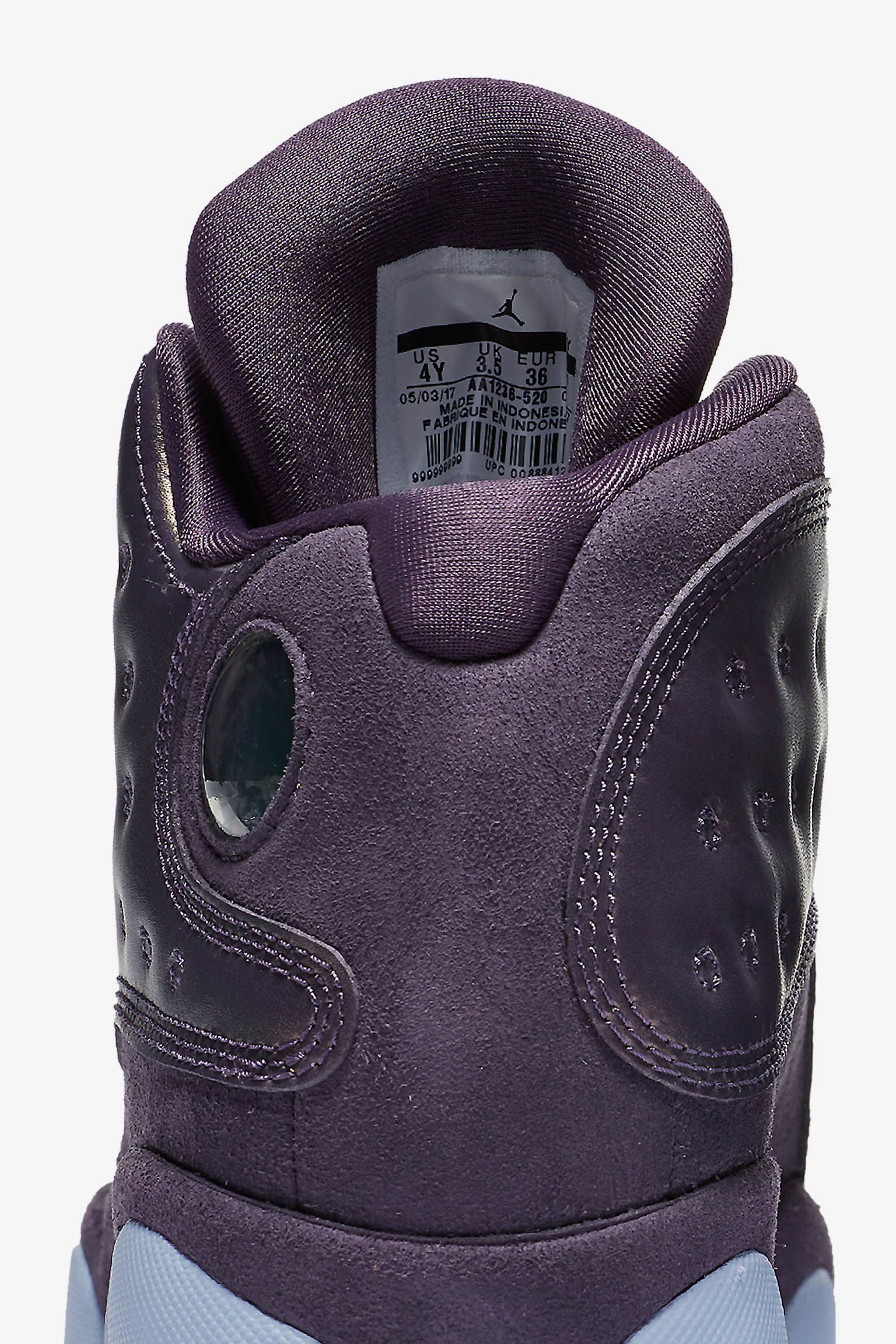 Air Jordan 13 Gg Heiress Dark Raisin Hydrogen Blue Release Date Nike Snkrs