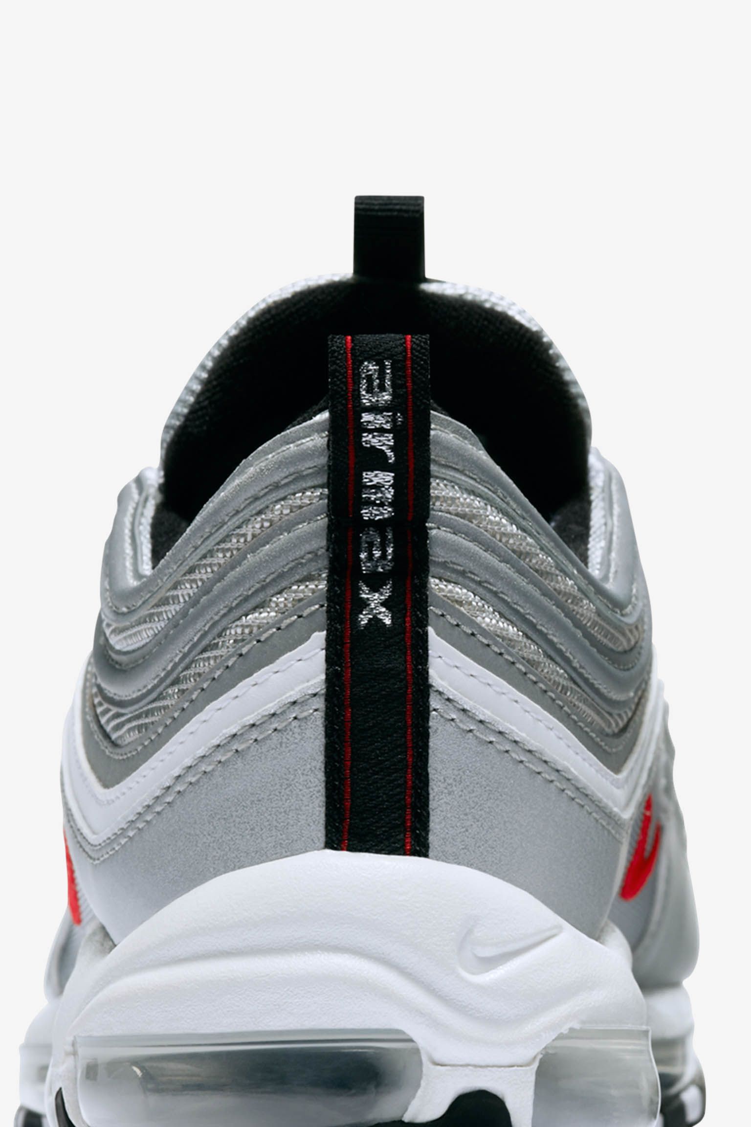 Nike air max on sale 97 silver red