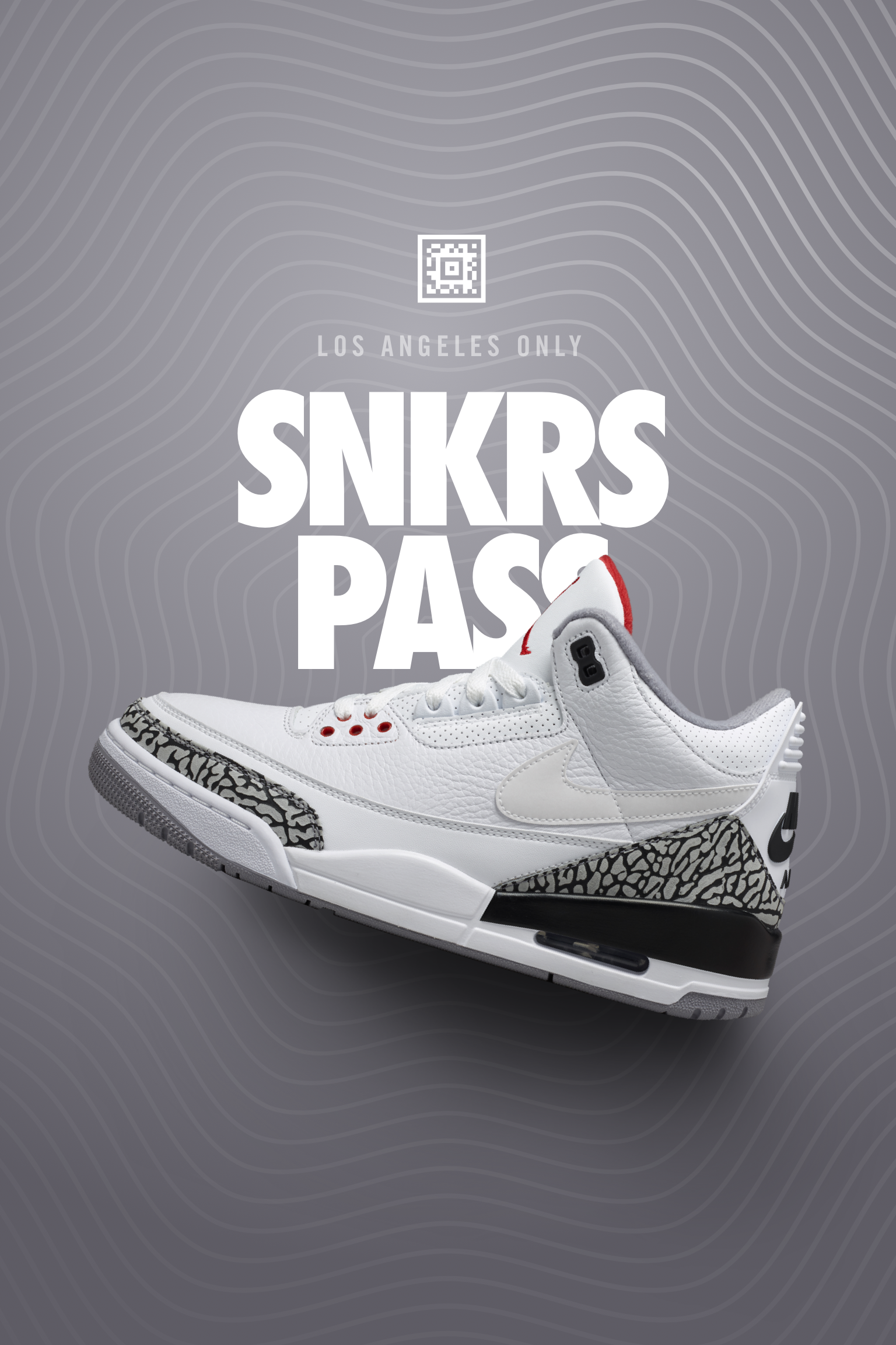 Air Jordan 3 SNKRS LA. Nike SNKRS