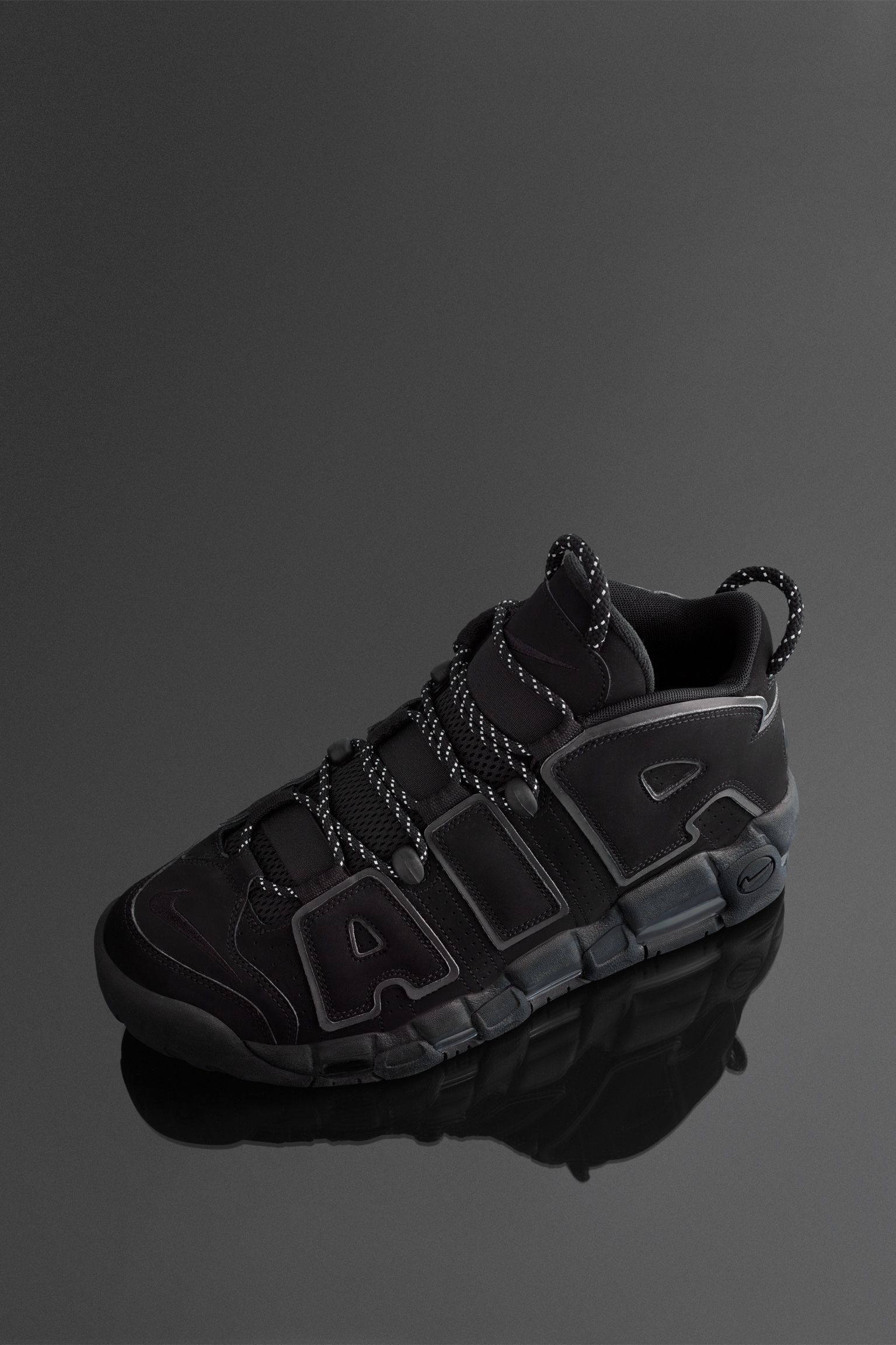 NIKE公式】ナイキ エア モア アップテンポ 'Triple Black' 2018 (414962-004 / モアテン). Nike SNKRS  JP