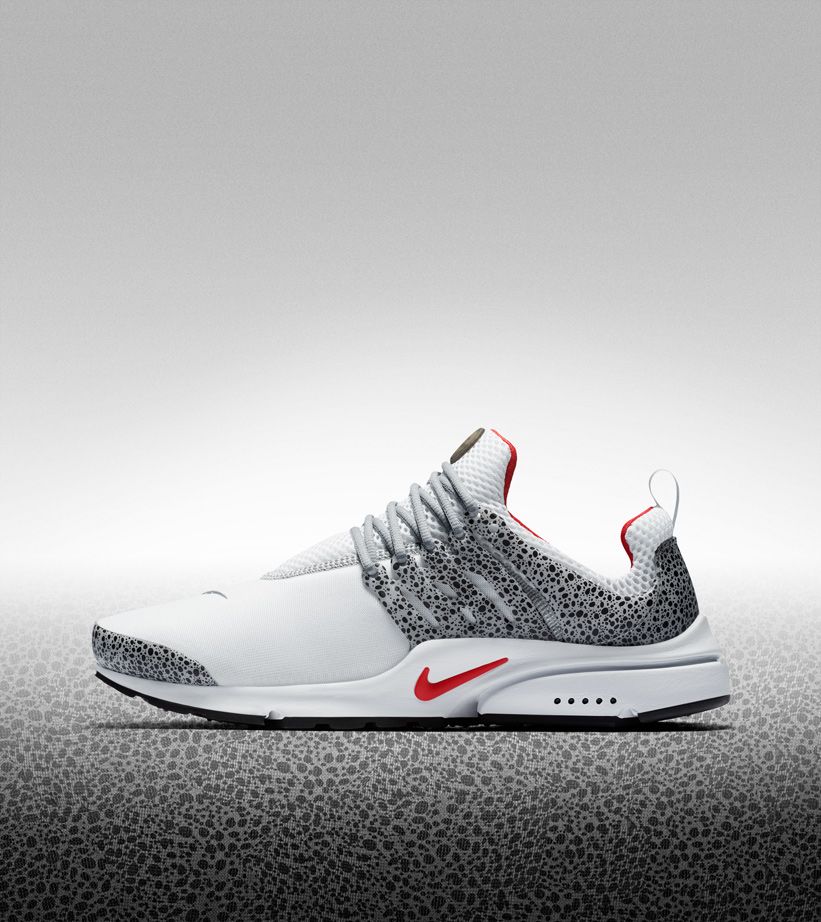Nike Air Presto 'Pure Platinum & Black' Safari 2017