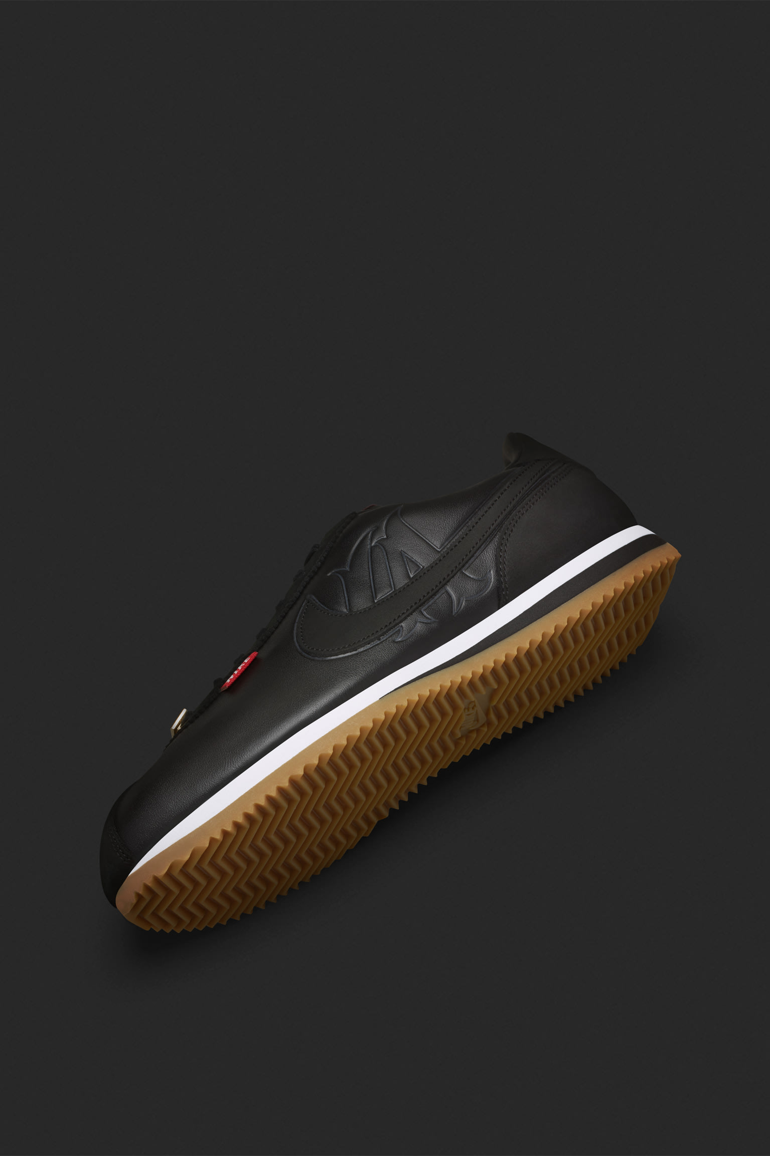 Nike Mr.Cartoon Cortez Cortez Black Yellow 313225 071 Low Cut Sneakers  Us10.5