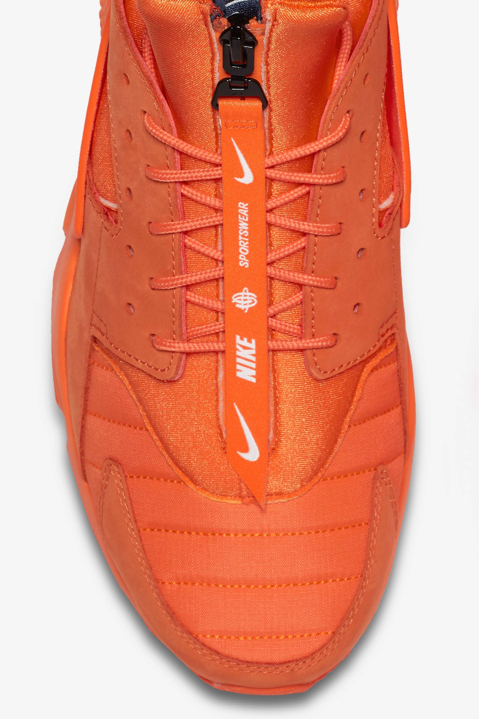Nike Air Huarache Run 'Orange Blaze & Midnight Navy' Release Date