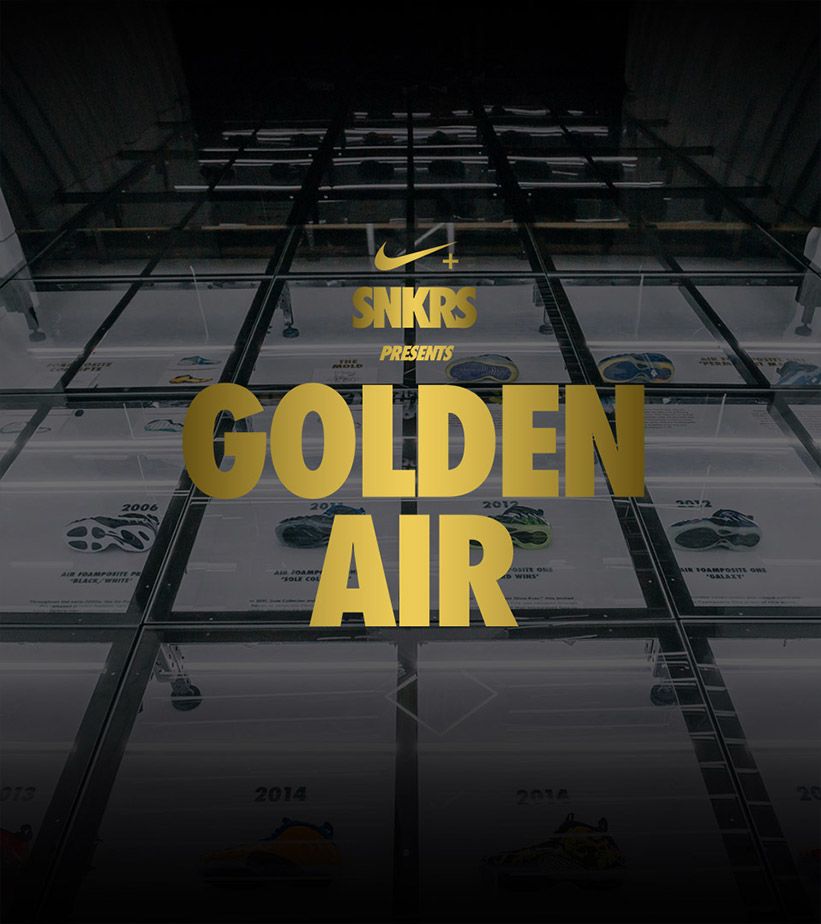 Golden Air: A Celebration of Foamposite