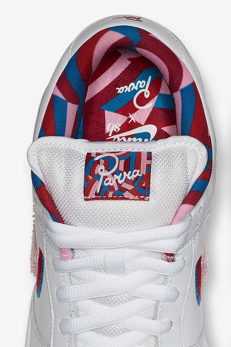 fill in Dated Greengrocer SB Dunk Low 'Parra' Release Date. Nike SNKRS