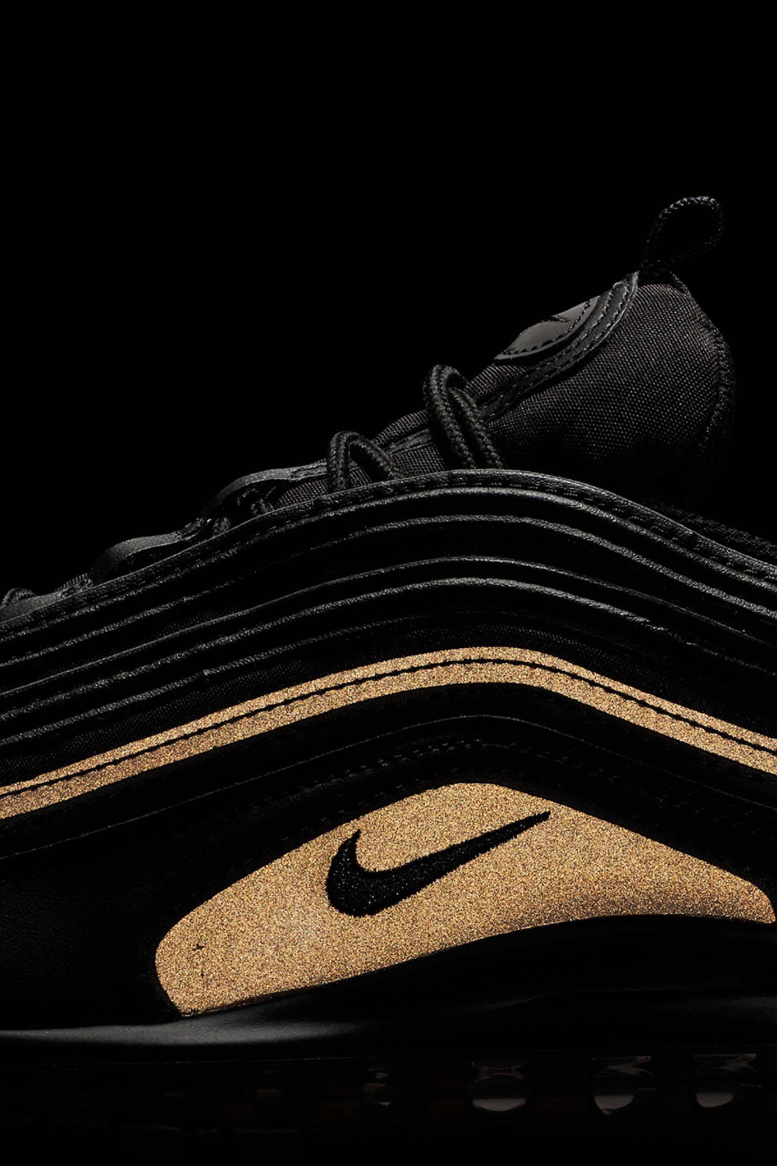 Nike Air Max 97 Premium 'Black & Gold' Release Date. Nike SNKRS