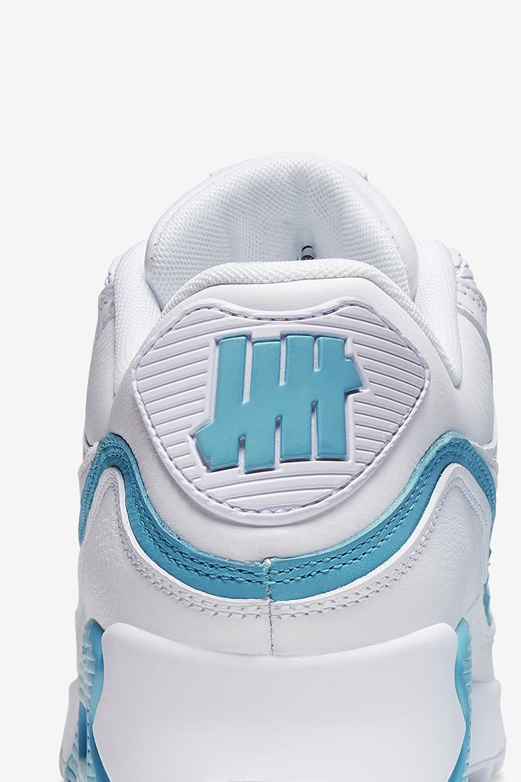 Air Max 90 x Undefeated 'White/Blue Fury' Release Date. Nike SNKRS