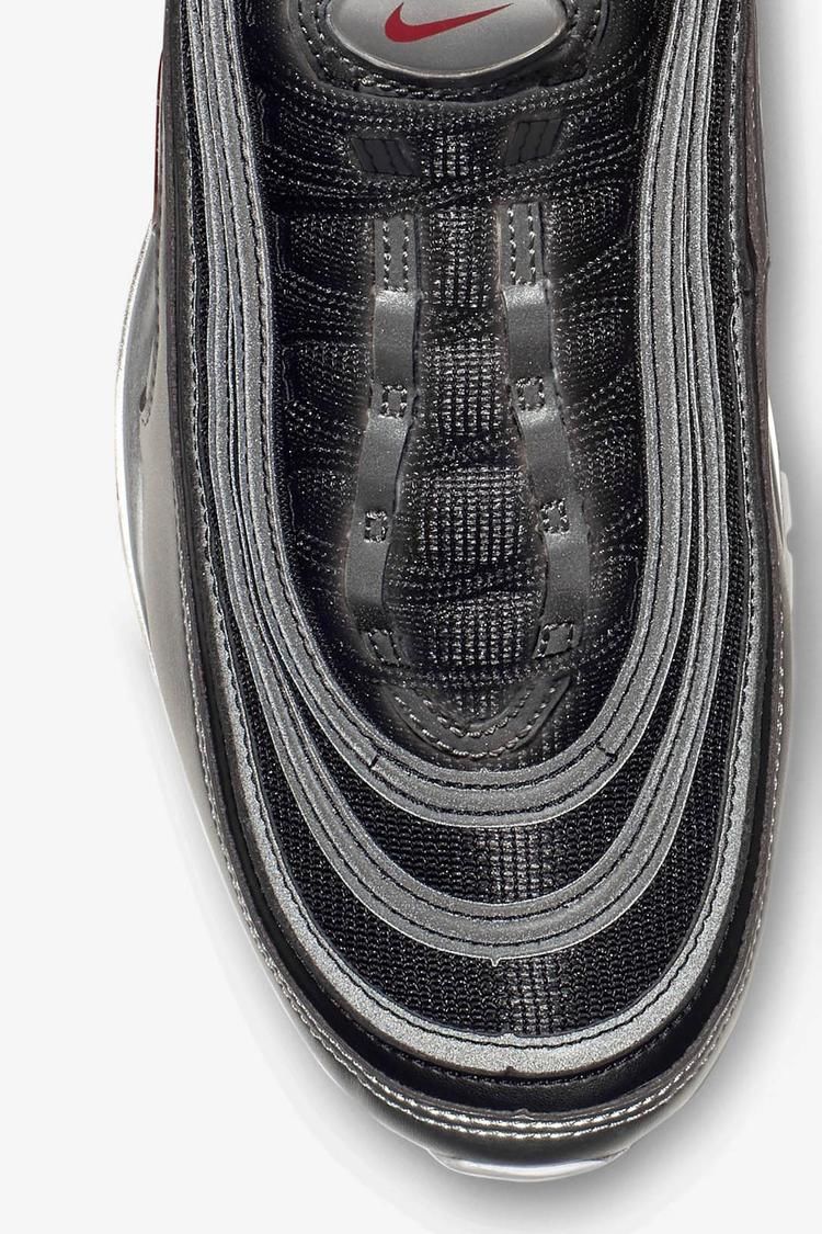 Nike Air Max 97 'Metallic Silver & Black' Release Date. Nike SNKRS ستائر رصاصي