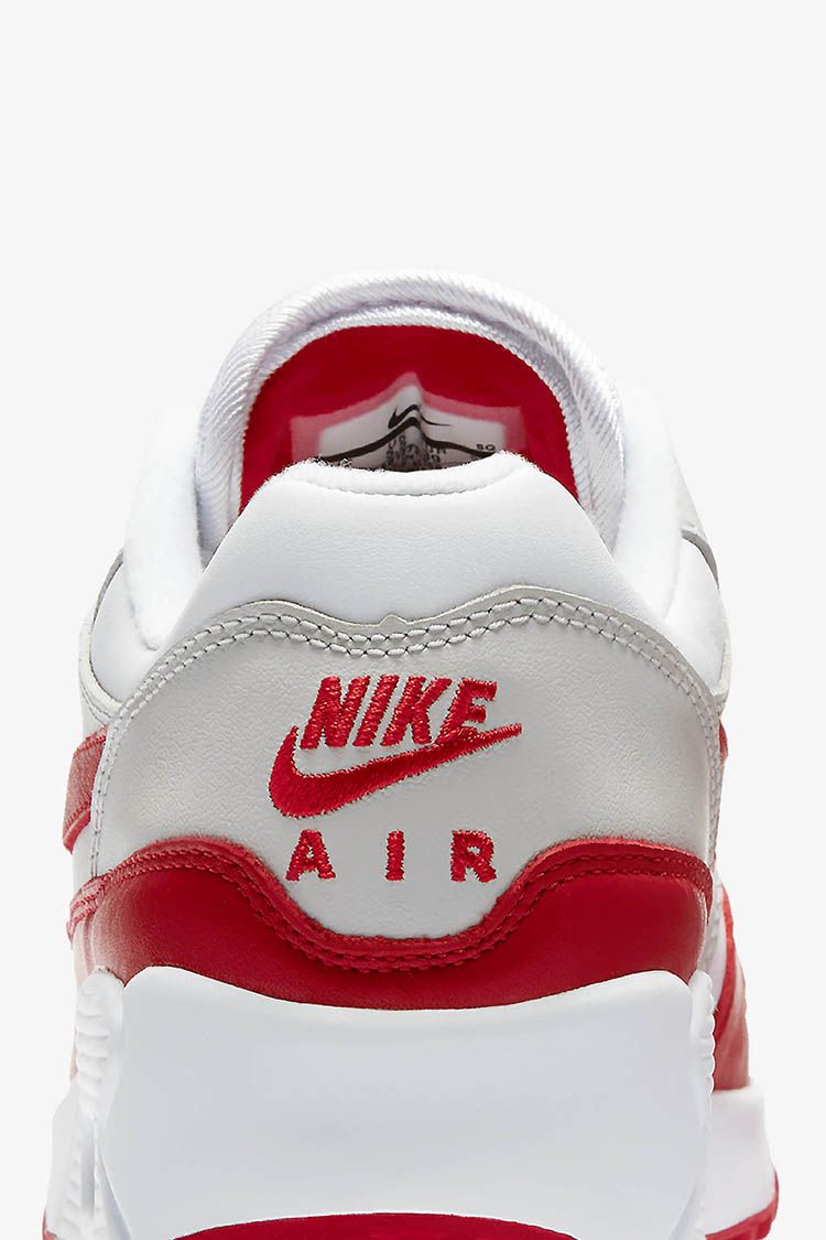 Women's Air Max 90/1 'White & University Red' Release Date ... شعر بني