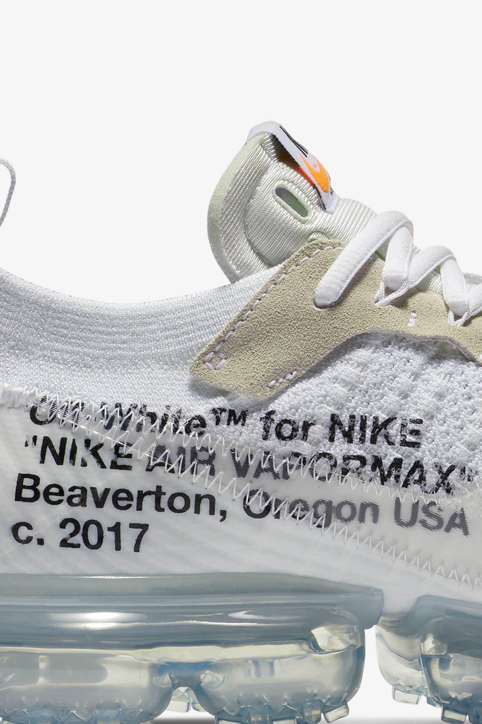 NIKE公式】ナイキ The Ten エア ヴェイパーマックス オフホワイト 'White' (AA3831-100 / VaporMax off- white). Nike SNKRS JP