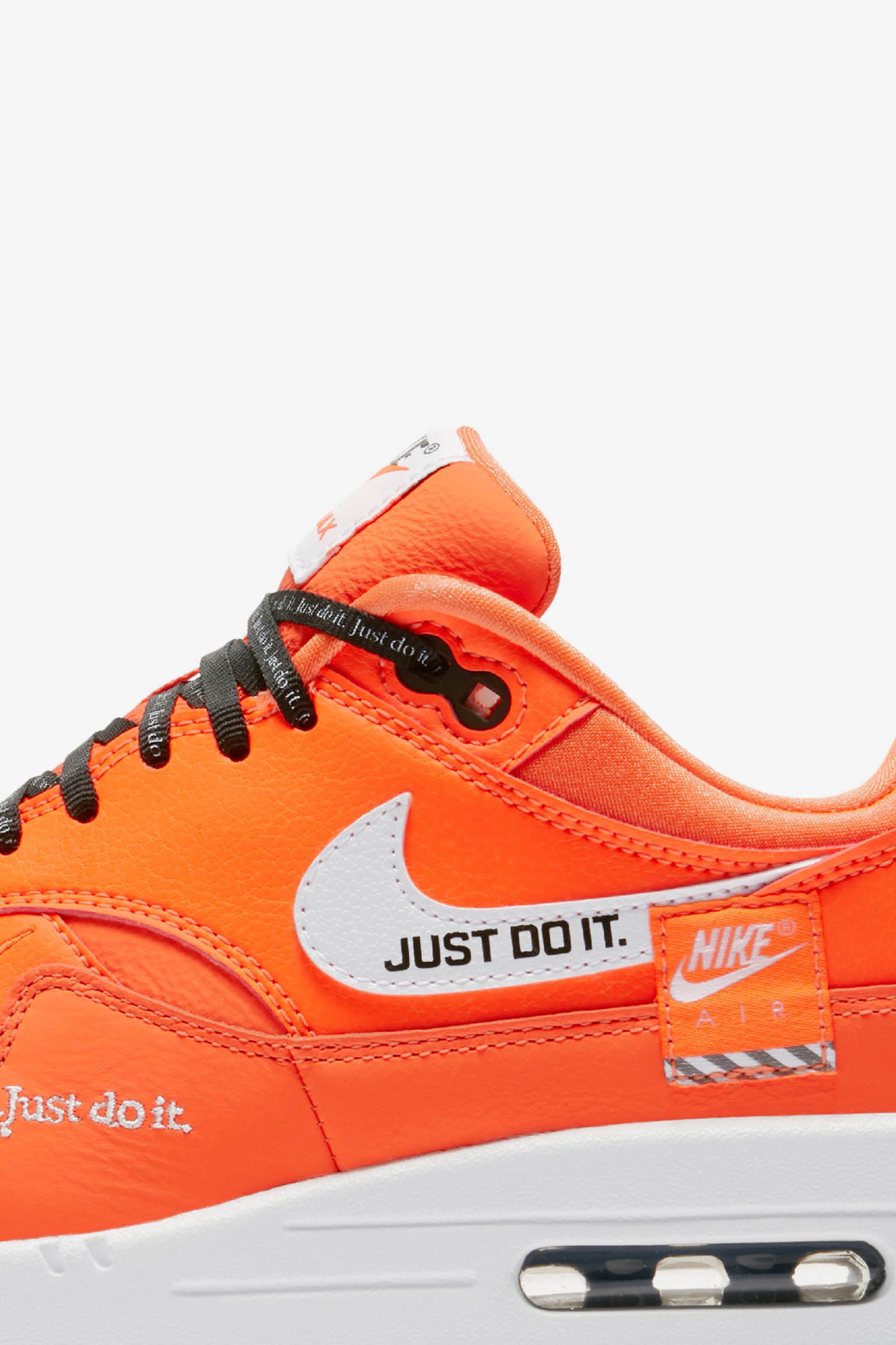 Nike Air Max 1 Just Do It Collection 'Total Orange & White 