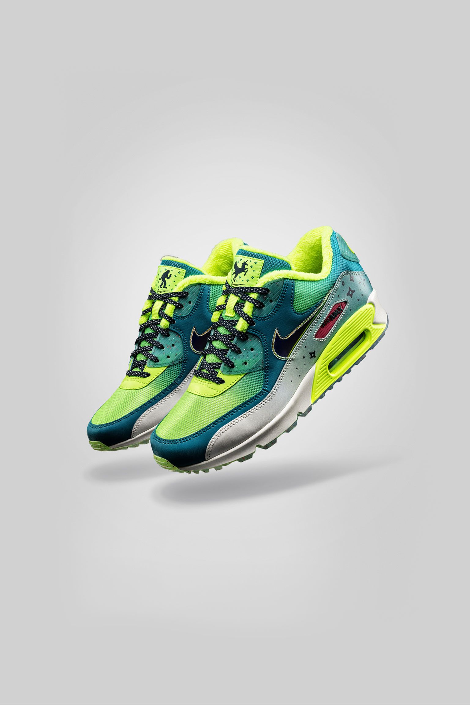 blue and green womens nike shoes