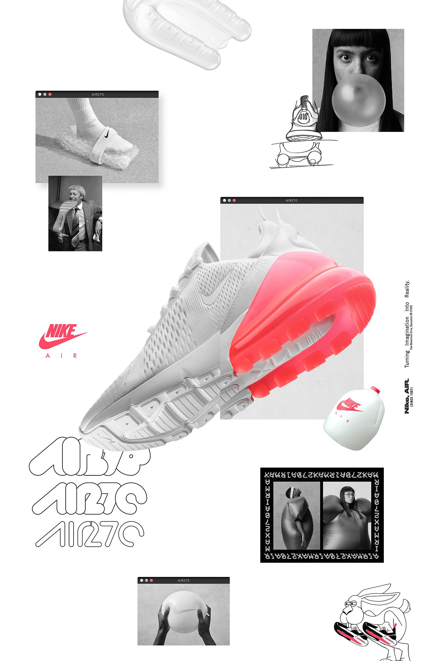 鍔 Addicted Fable Nike Air Max 270 White Pack 'Hot Punch' Release Date. Nike SNKRS