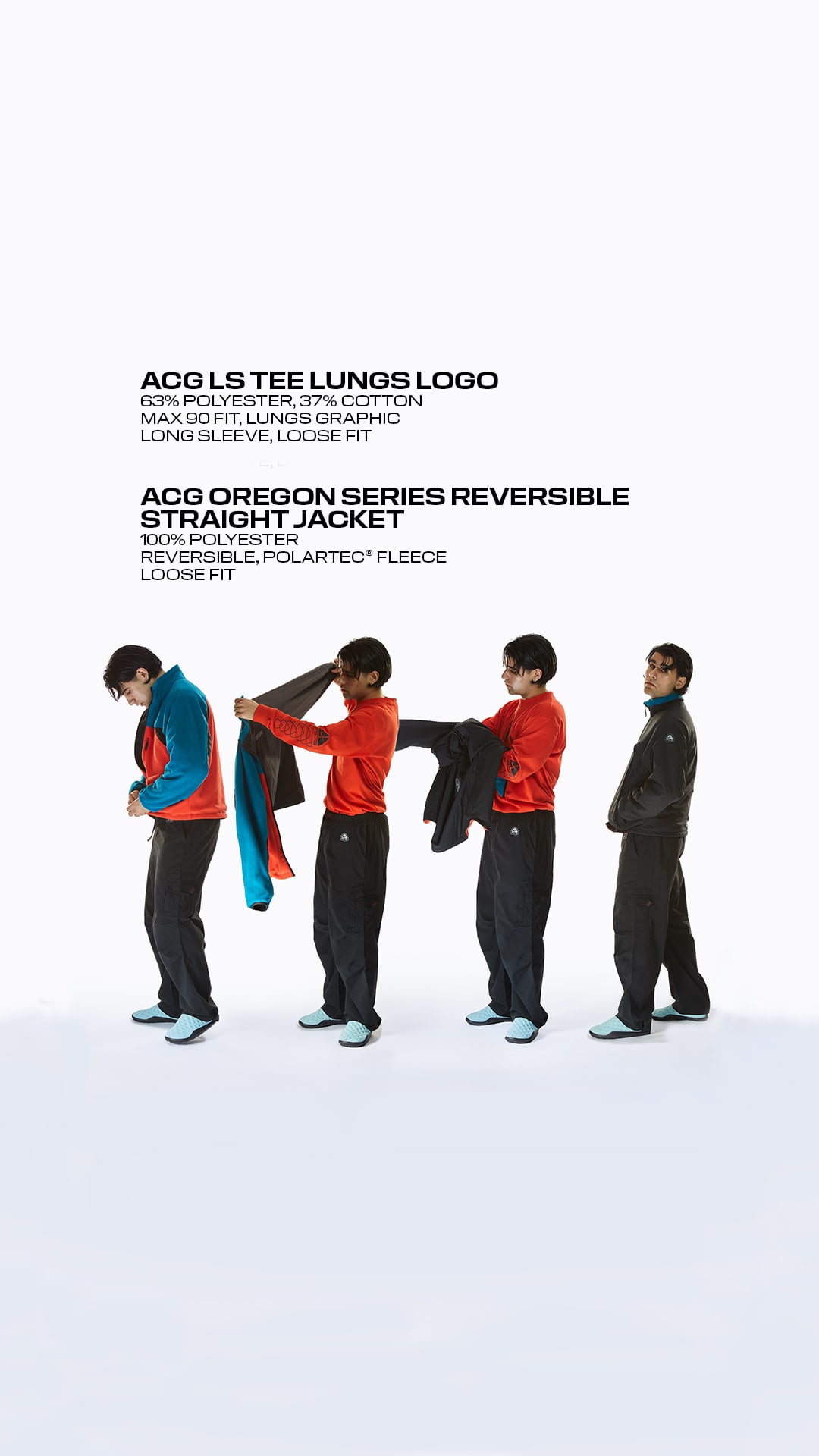 LookBook Nike ACG: Oregon Series