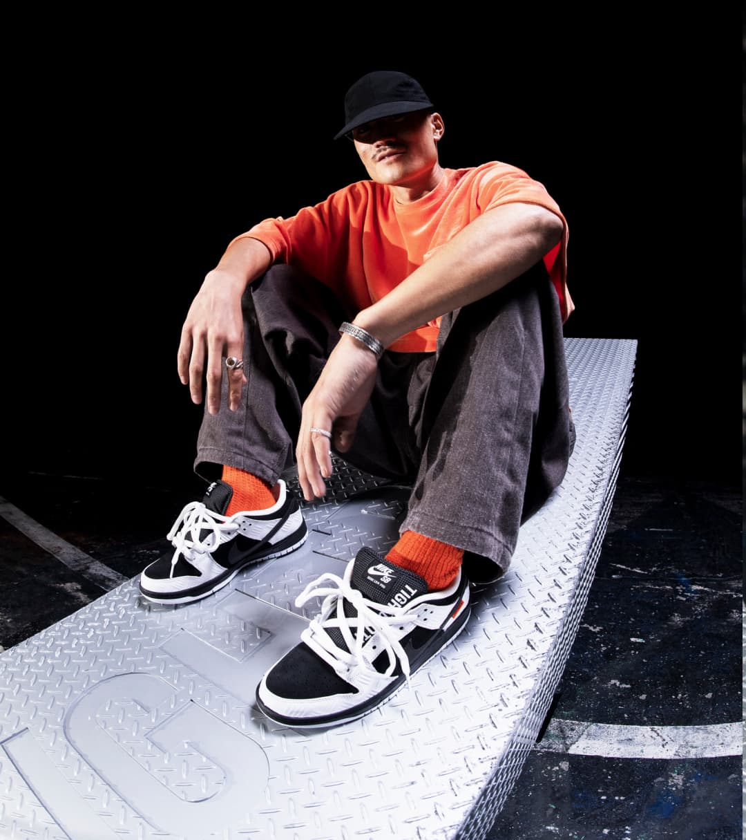 TIGHTBOOTH × Nike SB Dunk Low Pro QS ｜スニーカー 