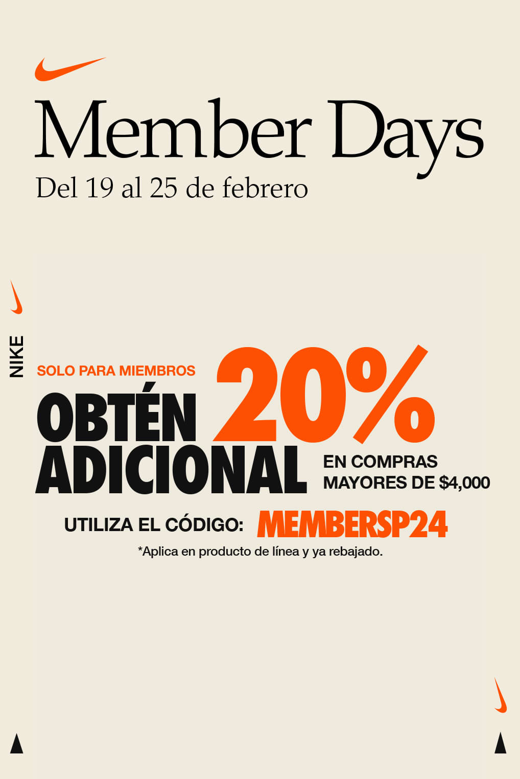 Codigo descuento nike discount chile