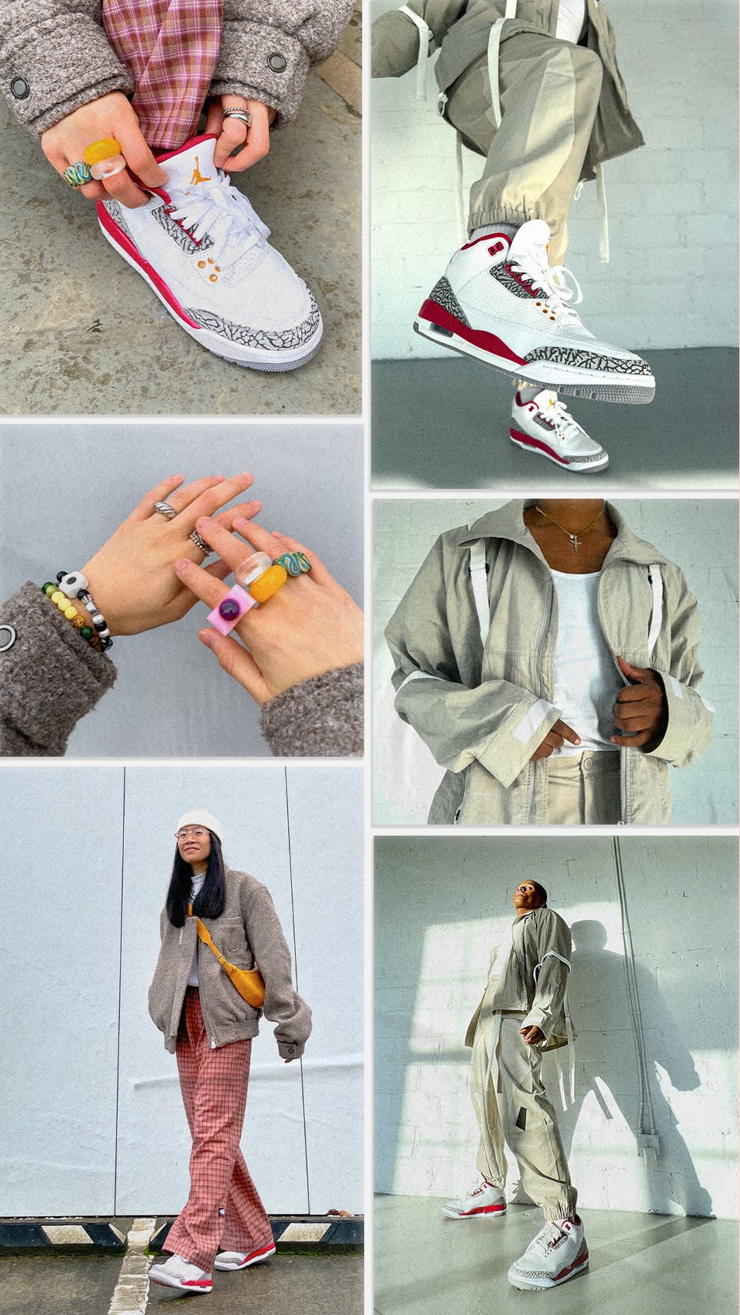 Retrofitting : Air Jordan 3 « Cardinal Red ».