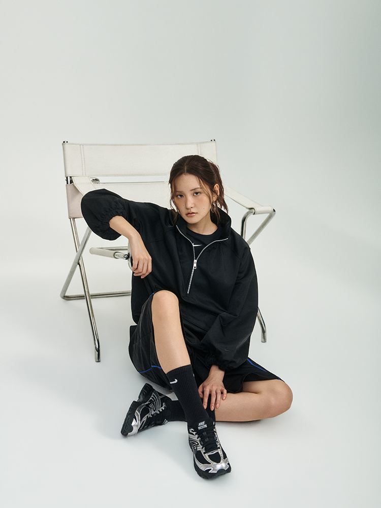 Анорак женский Nike Sportswear Satin Quarter-Zip Anorak