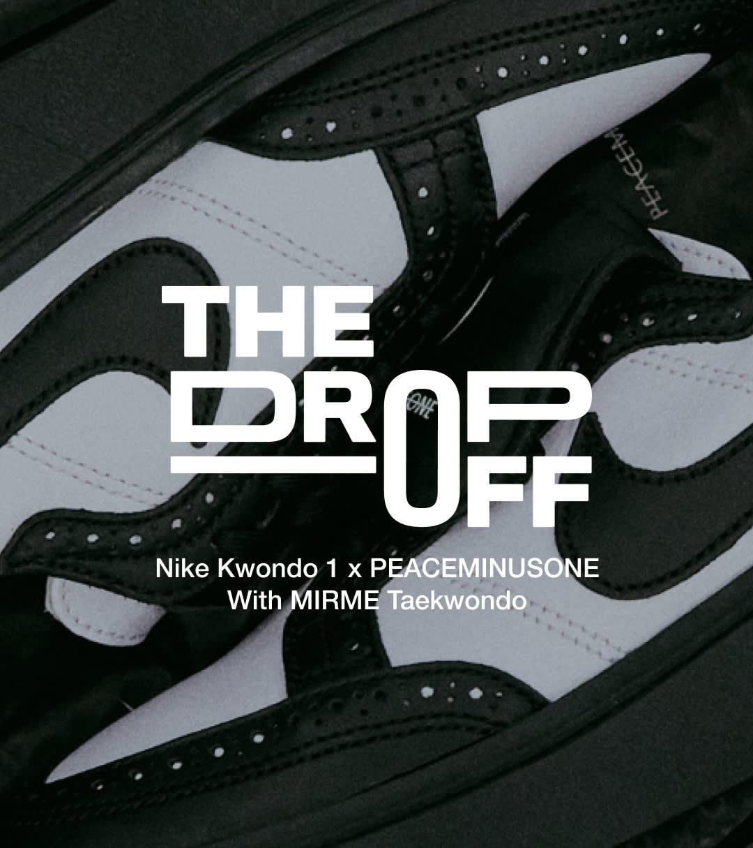 【本物保証 /関税・送料無料】PEACEMINUSONE Nike Kwondo PEACEMINUSONE × Nike Kwondo 1 BlackWhite - メルカリ