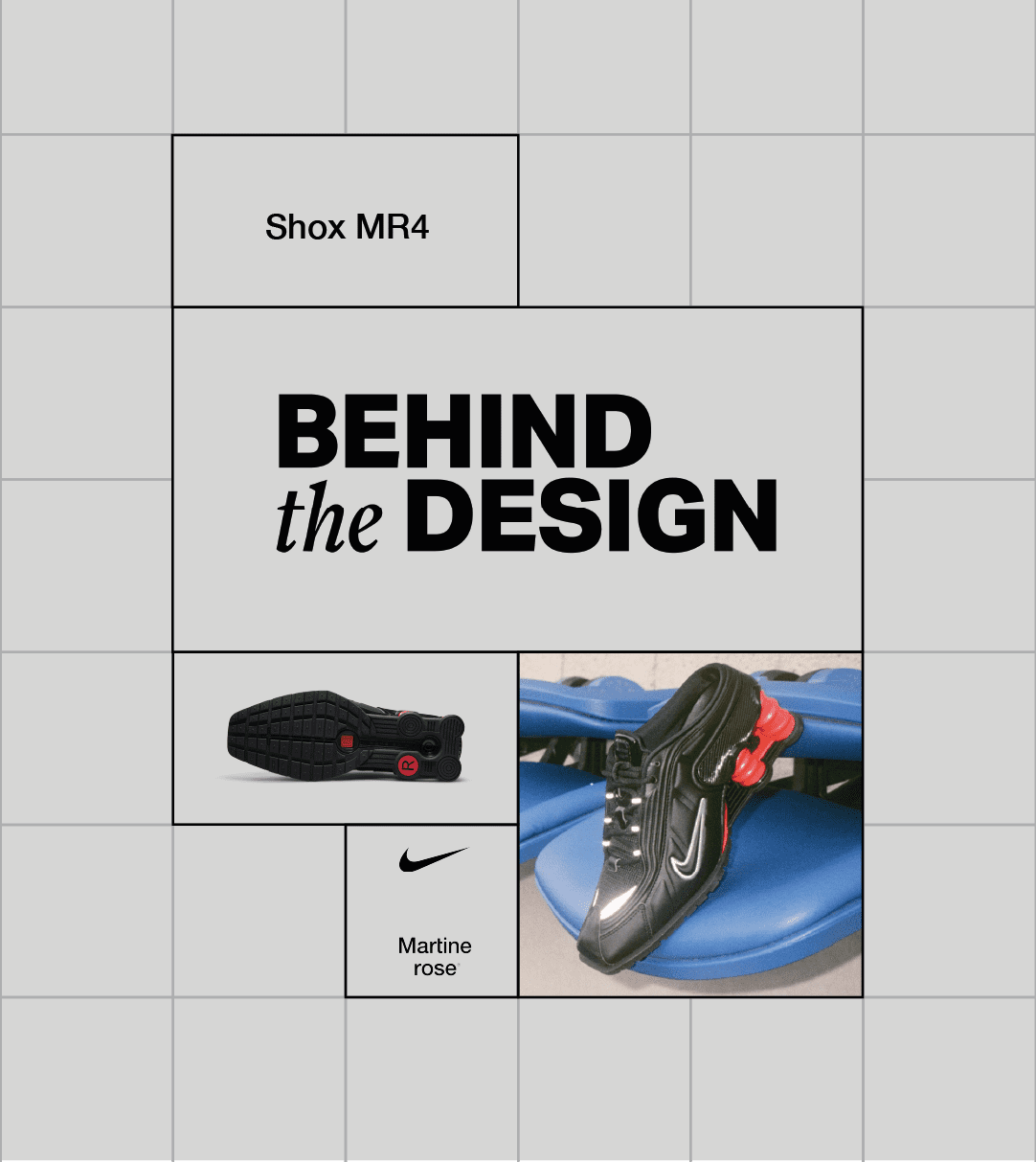 NIKE公式】デザイン誕生まで：ショックス MR4 x マーティン ローズ