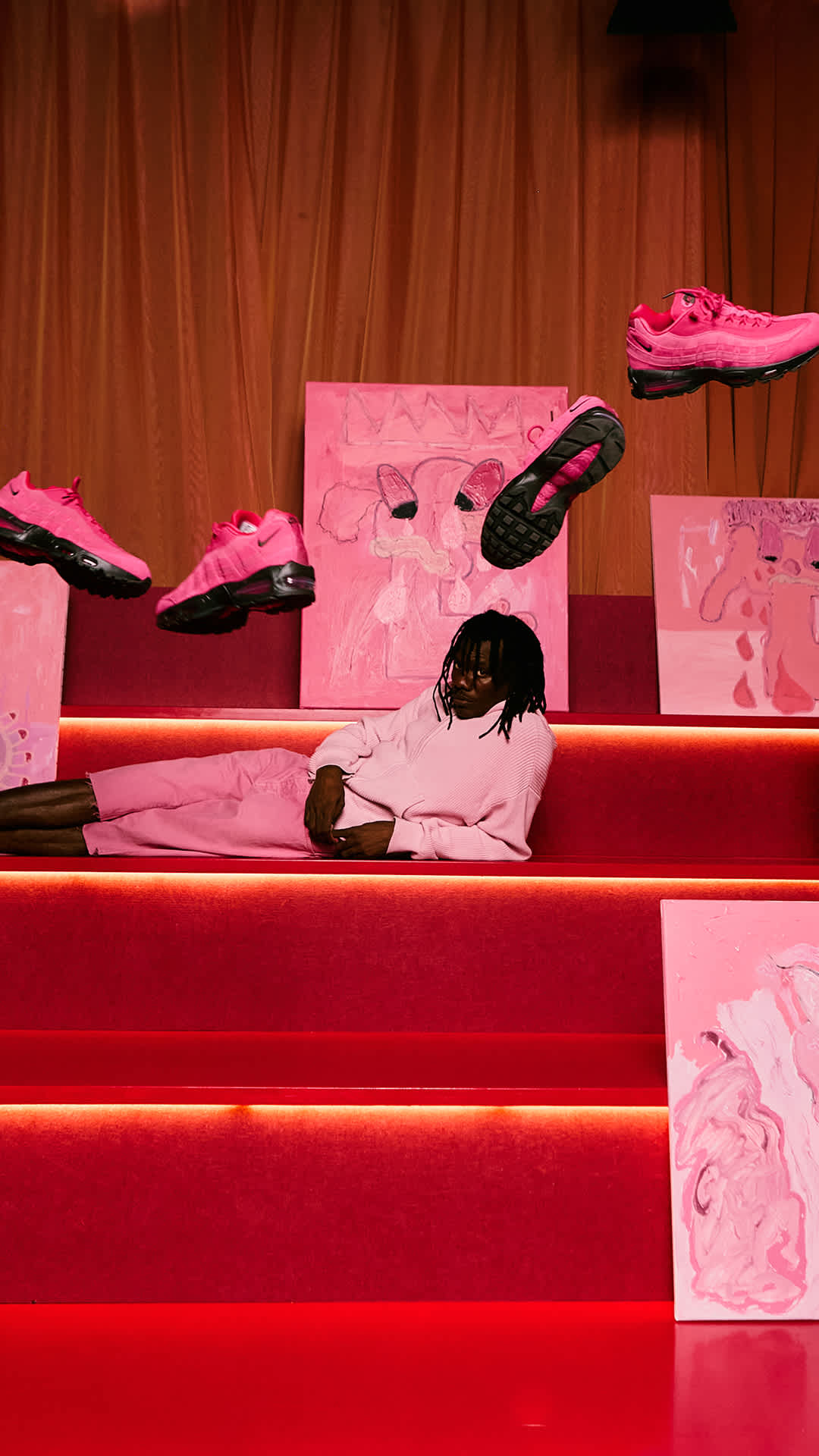 Air Max 95 Fireberry As seen by 'The Master of Pink' Gogo Lupin