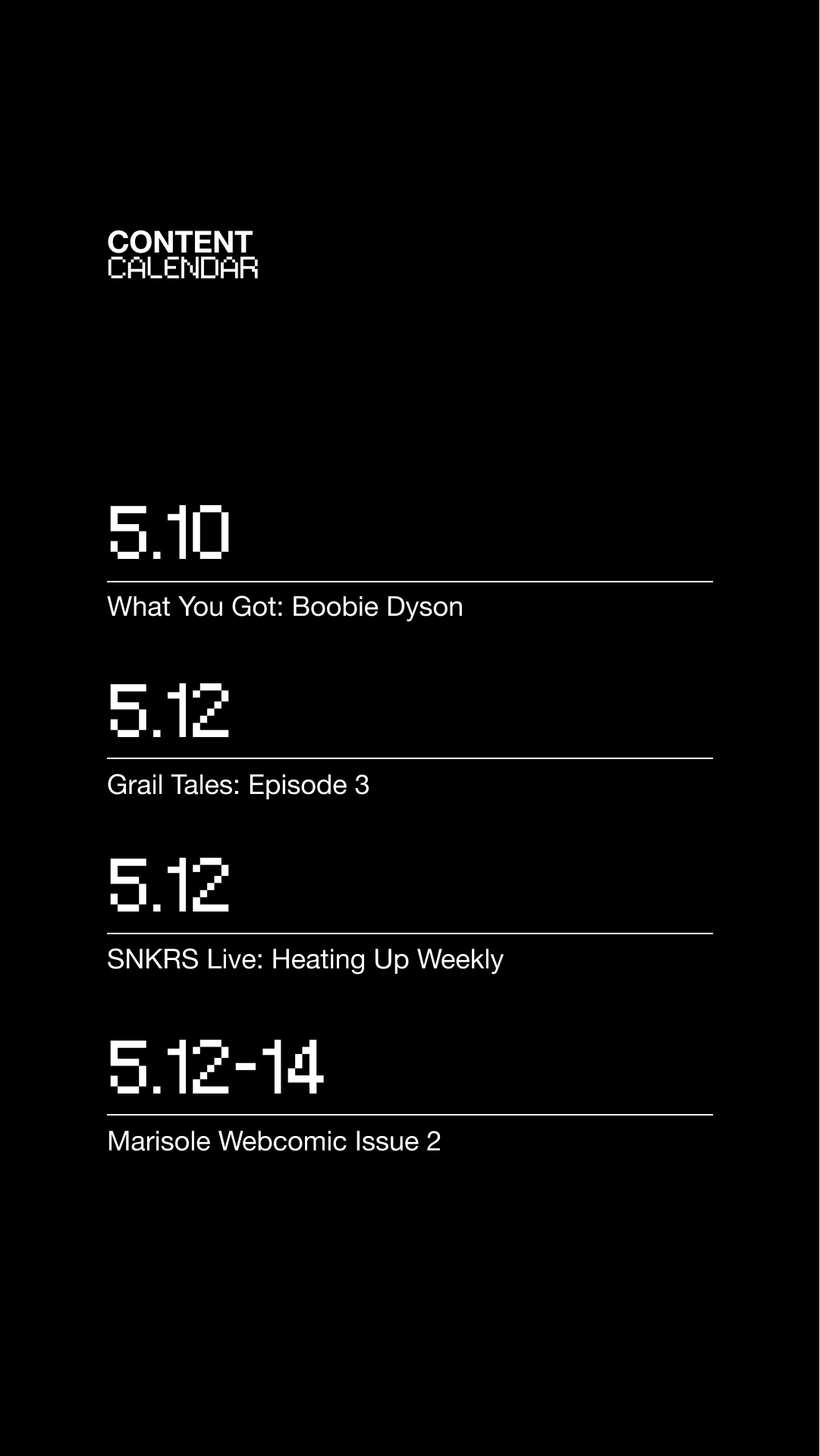 This Week In SNKRS: 05.09 - 05.15