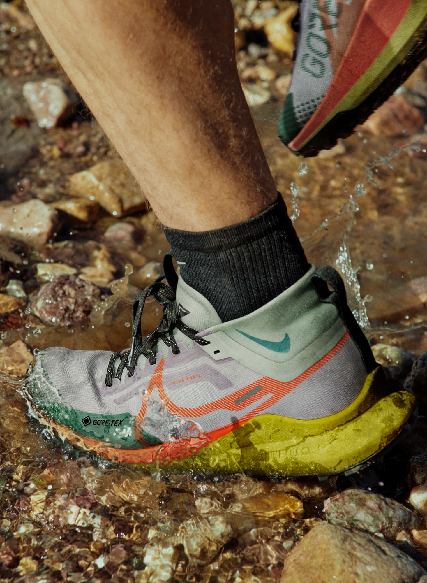 Nike React pegasus nike gore tex Pegasus Trail 4 GORE-TEX Men's Waterproof Trail-Running
