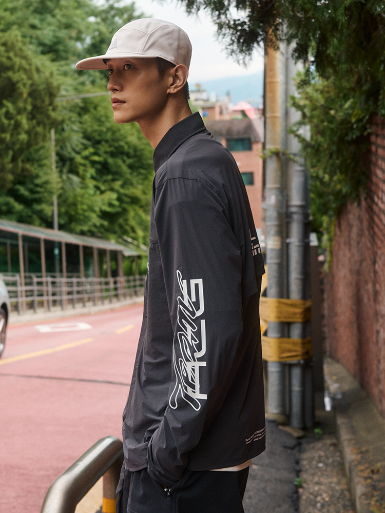 Рубашка мужская ACG Aerize UV Protection Button-Up Long Sleeve Graphic Top