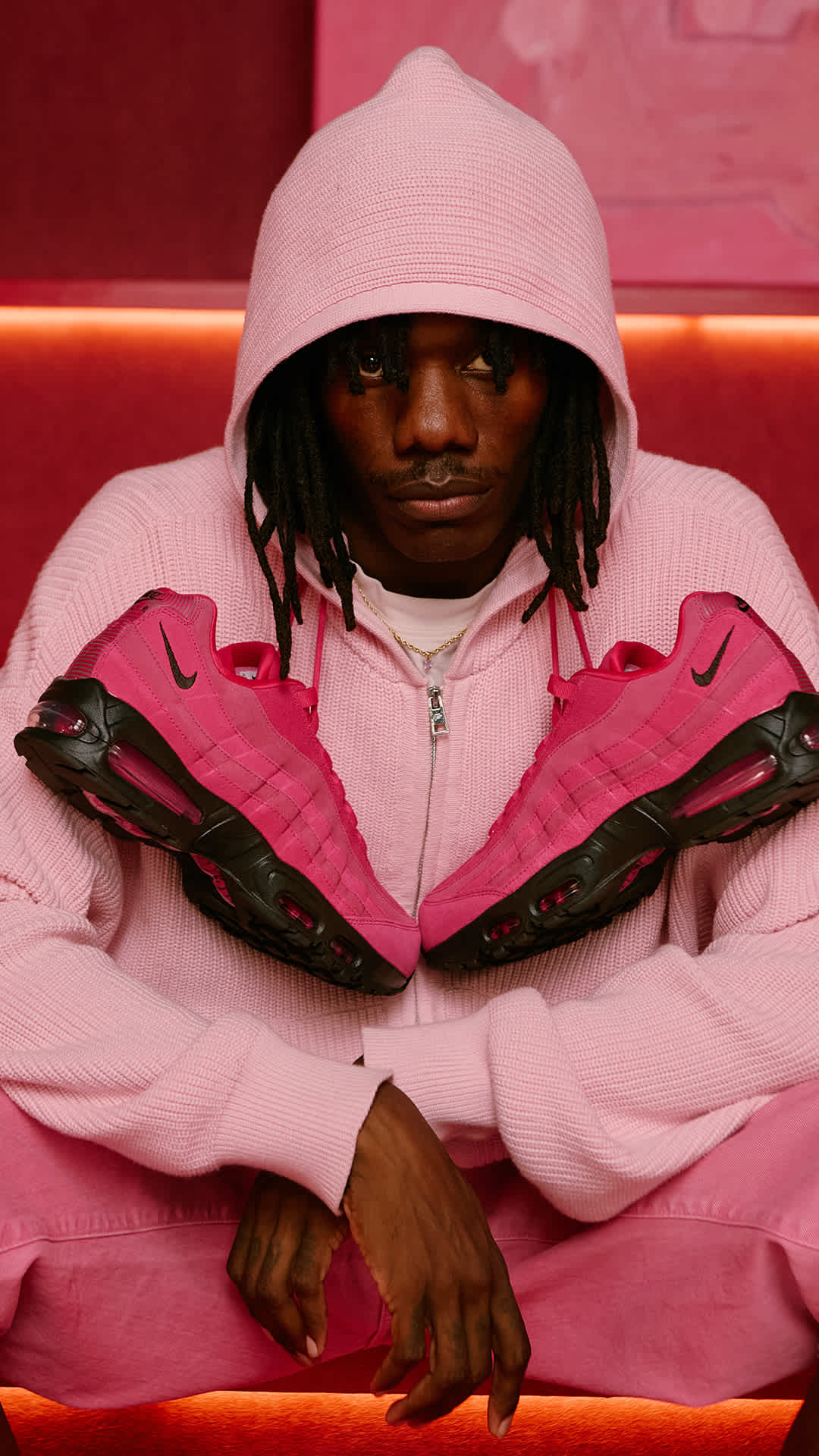 Air Max 95 Fireberry As seen by 'The Master of Pink' Gogo Lupin