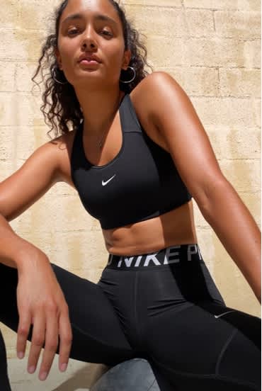 ORIGINAL Nike - Maroon Sport Bra (Size S), Men's Fashion