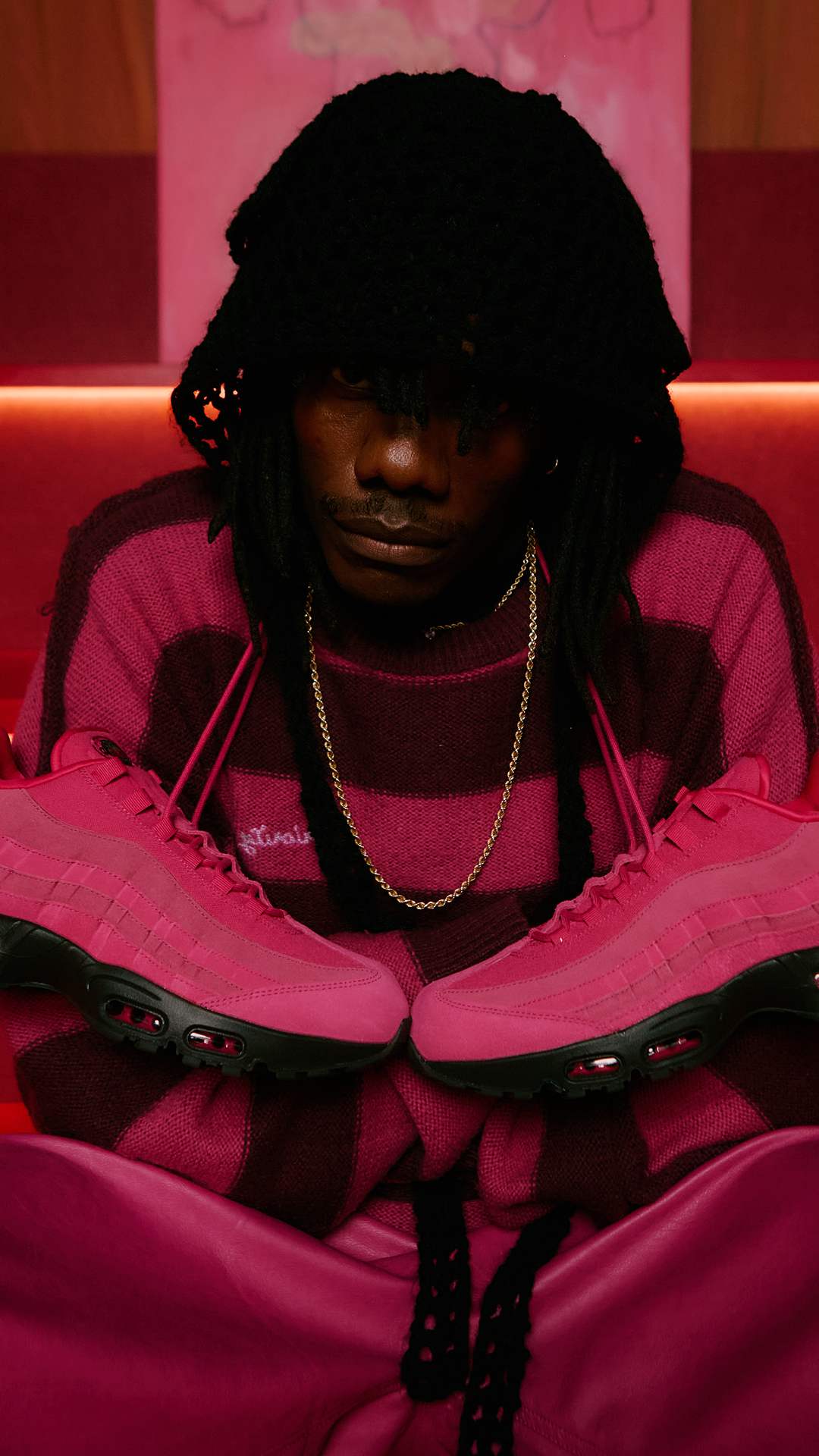 Air Max 95 Fireberry: As seen by 'The Master of Pink' Gogo Lupin