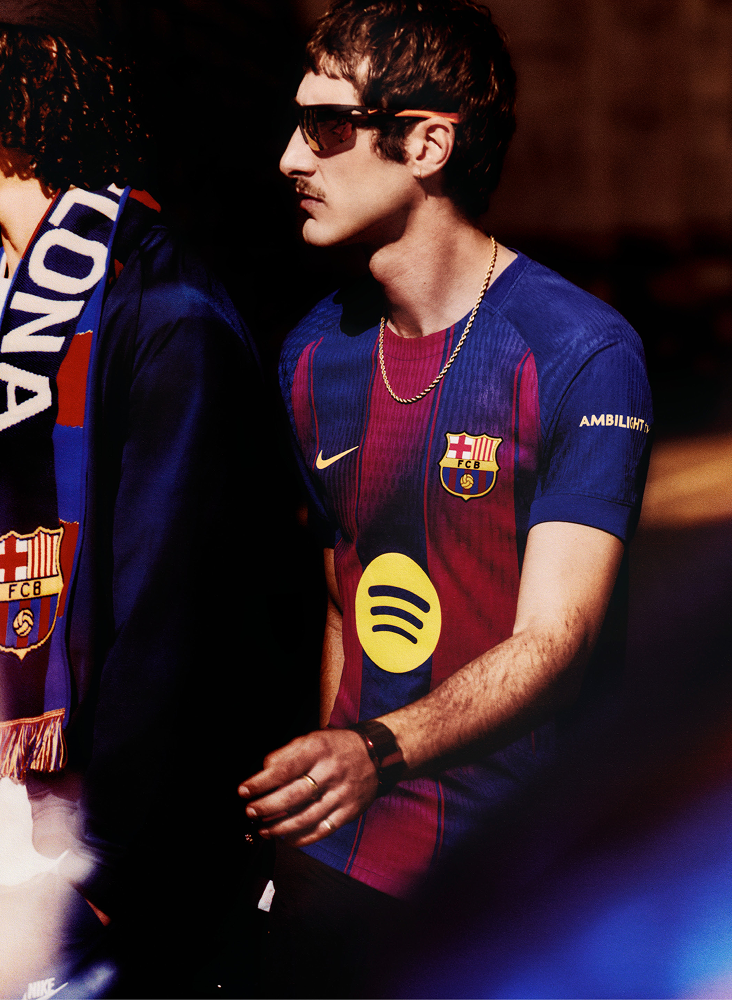 F.C. Barcelona 2025/26 Match Home Men's Nike Dri-FIT ADV Football